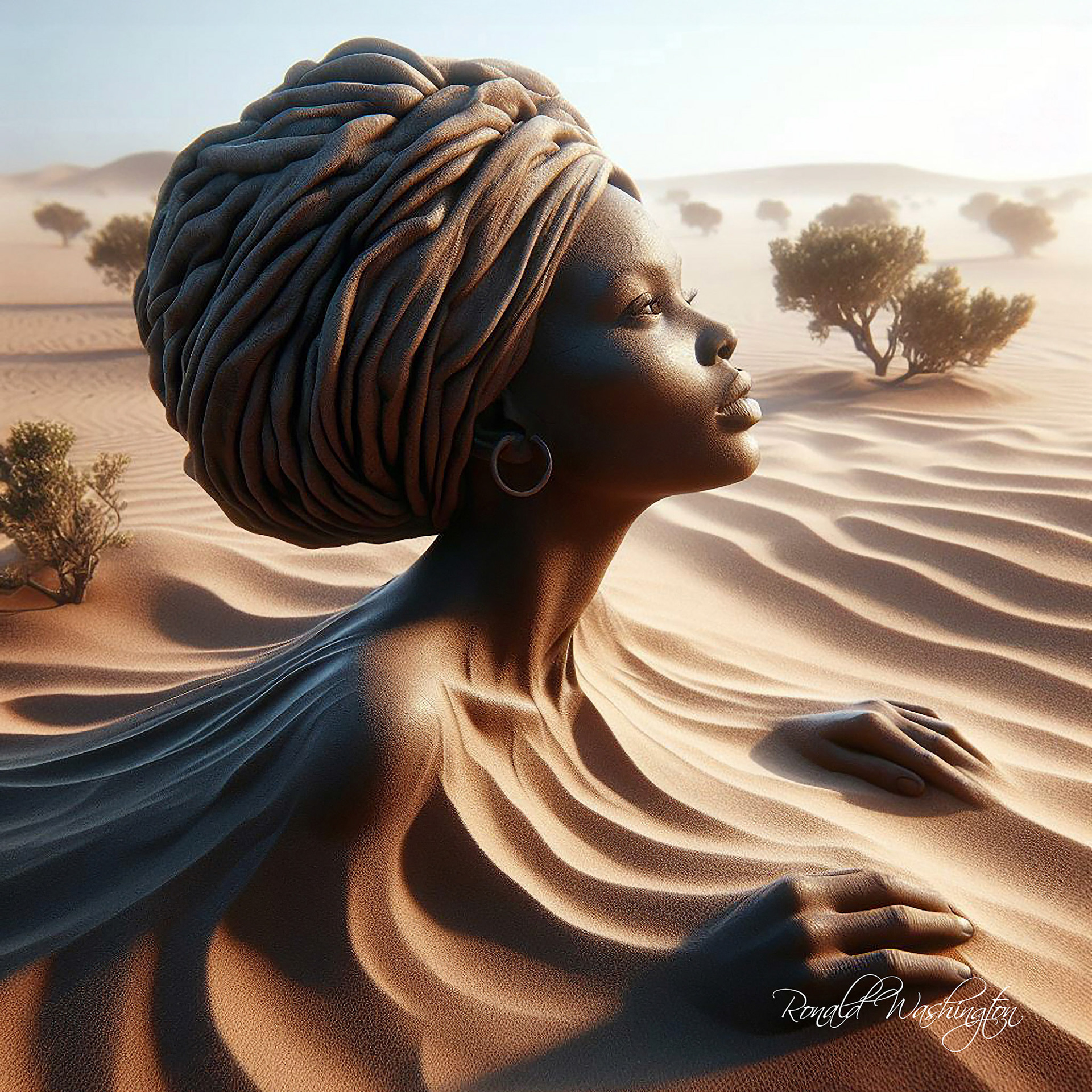 Emering From The Sands Of Africa