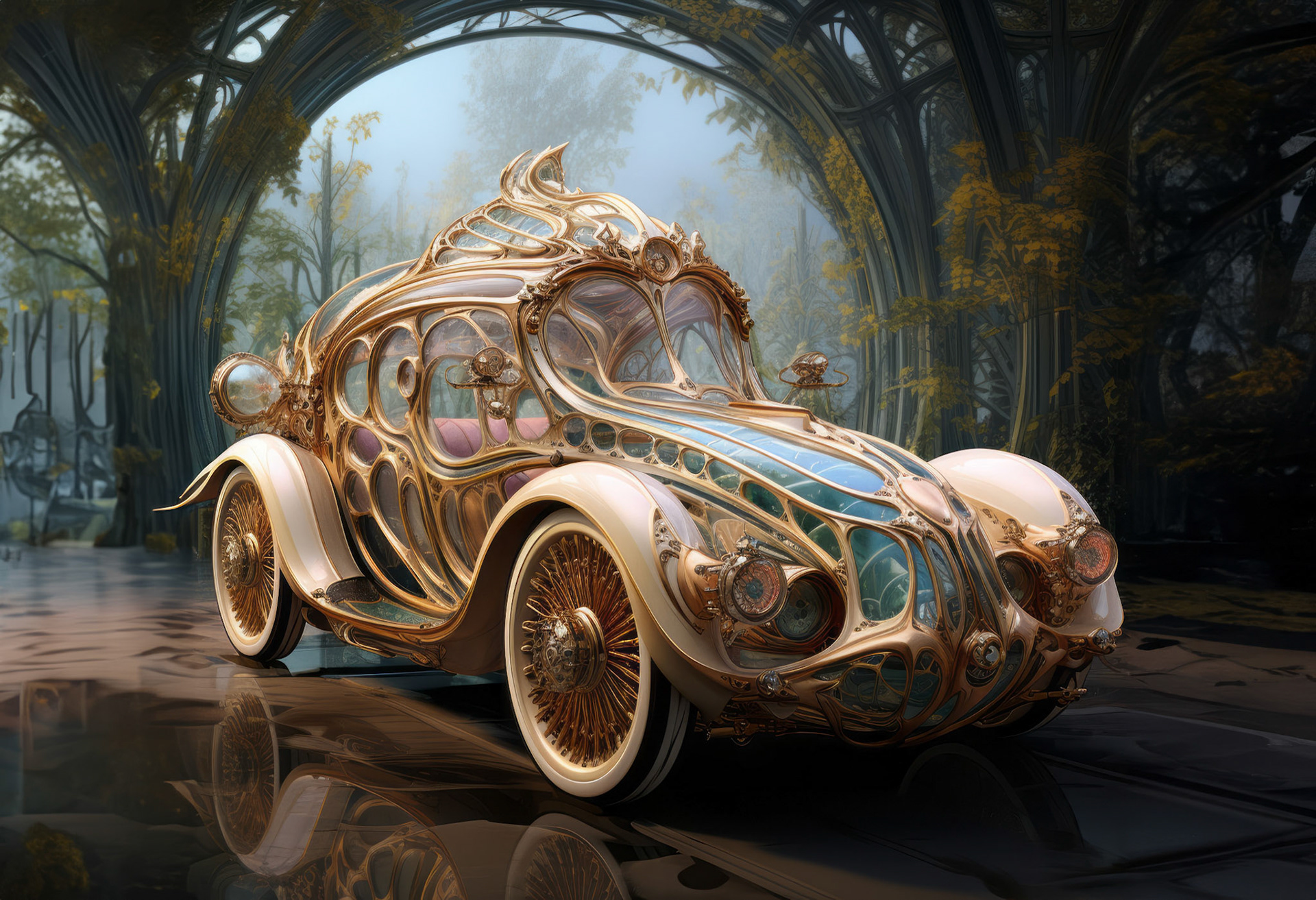 Diaphanous Automobile #13