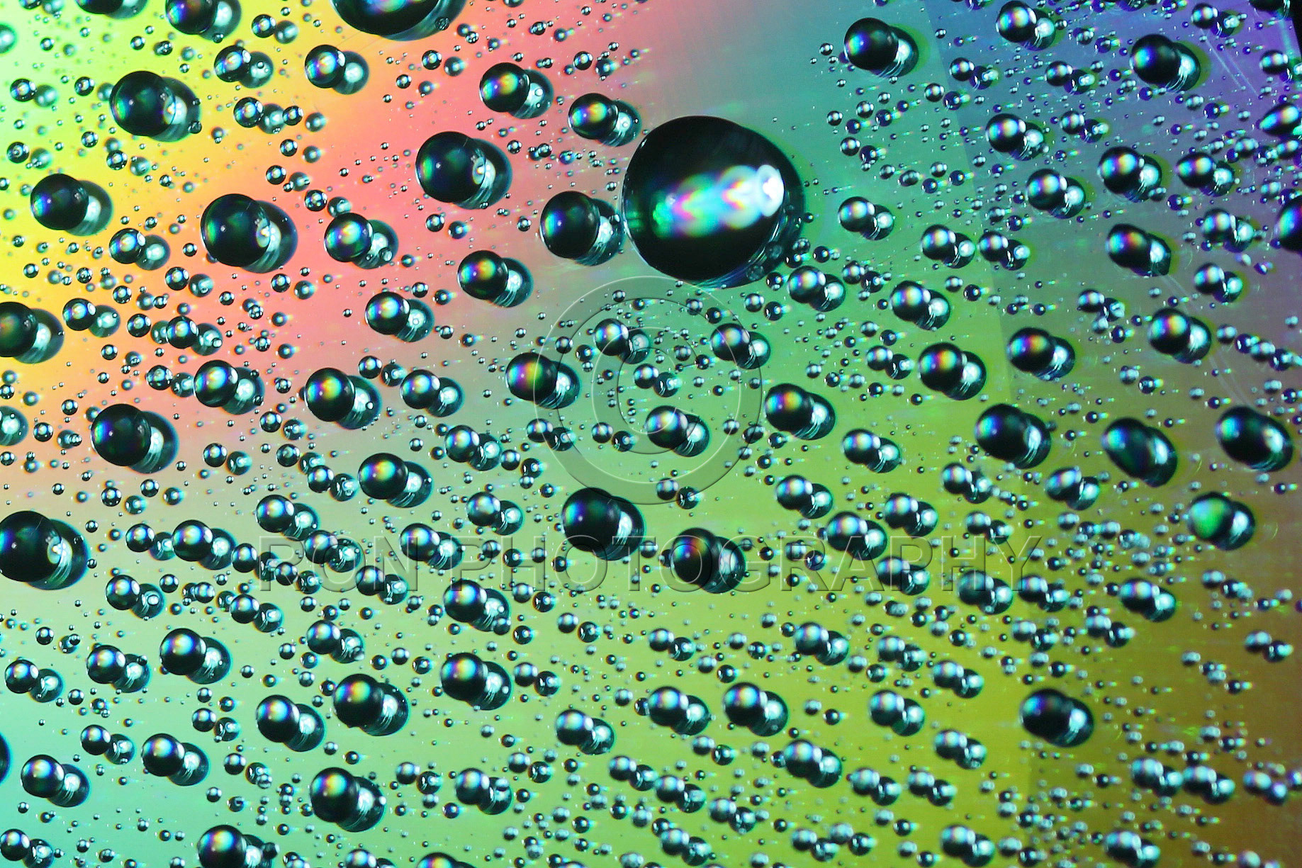 Abstract Water Droplets #28