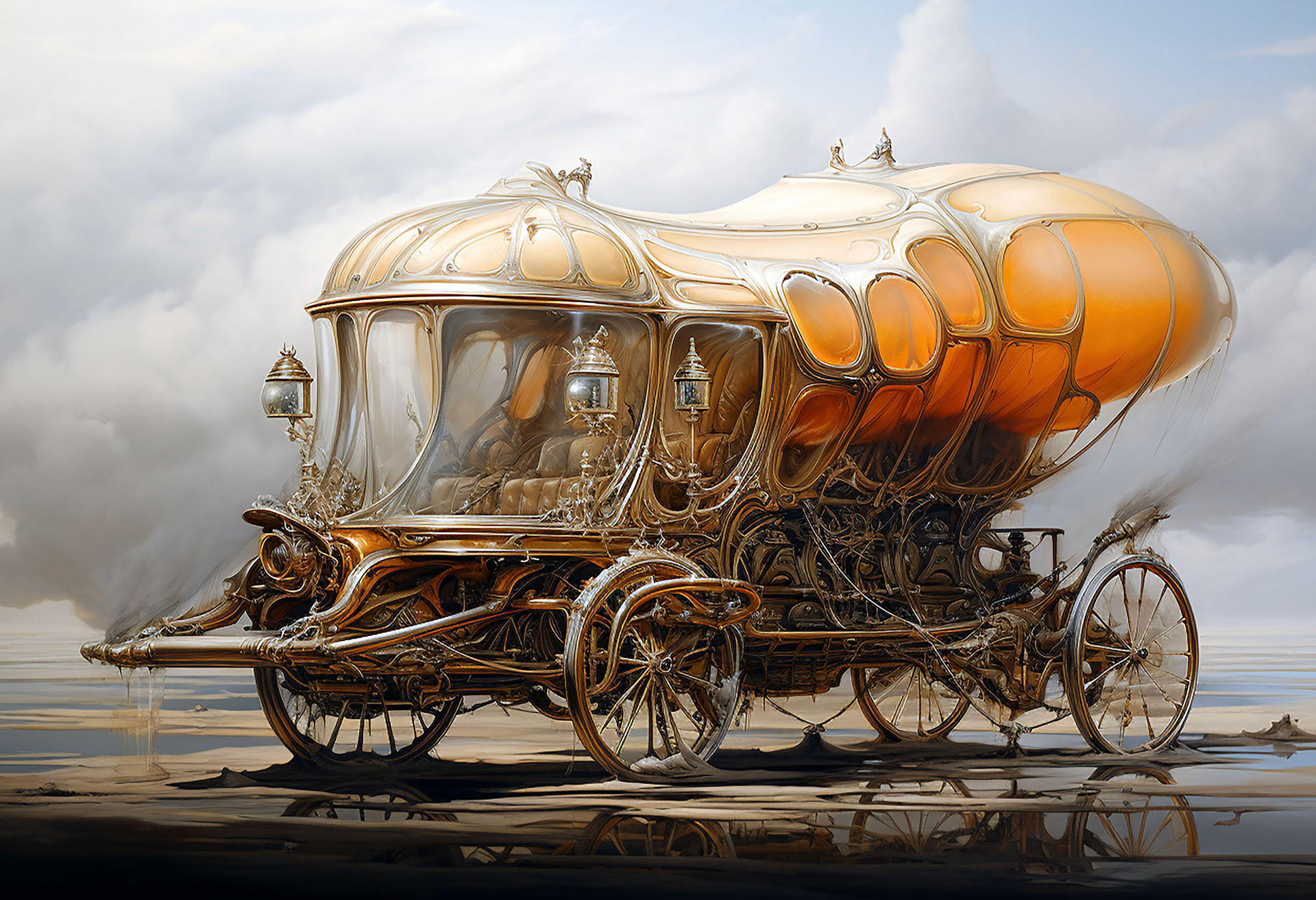 Diaphanous Automobile #6