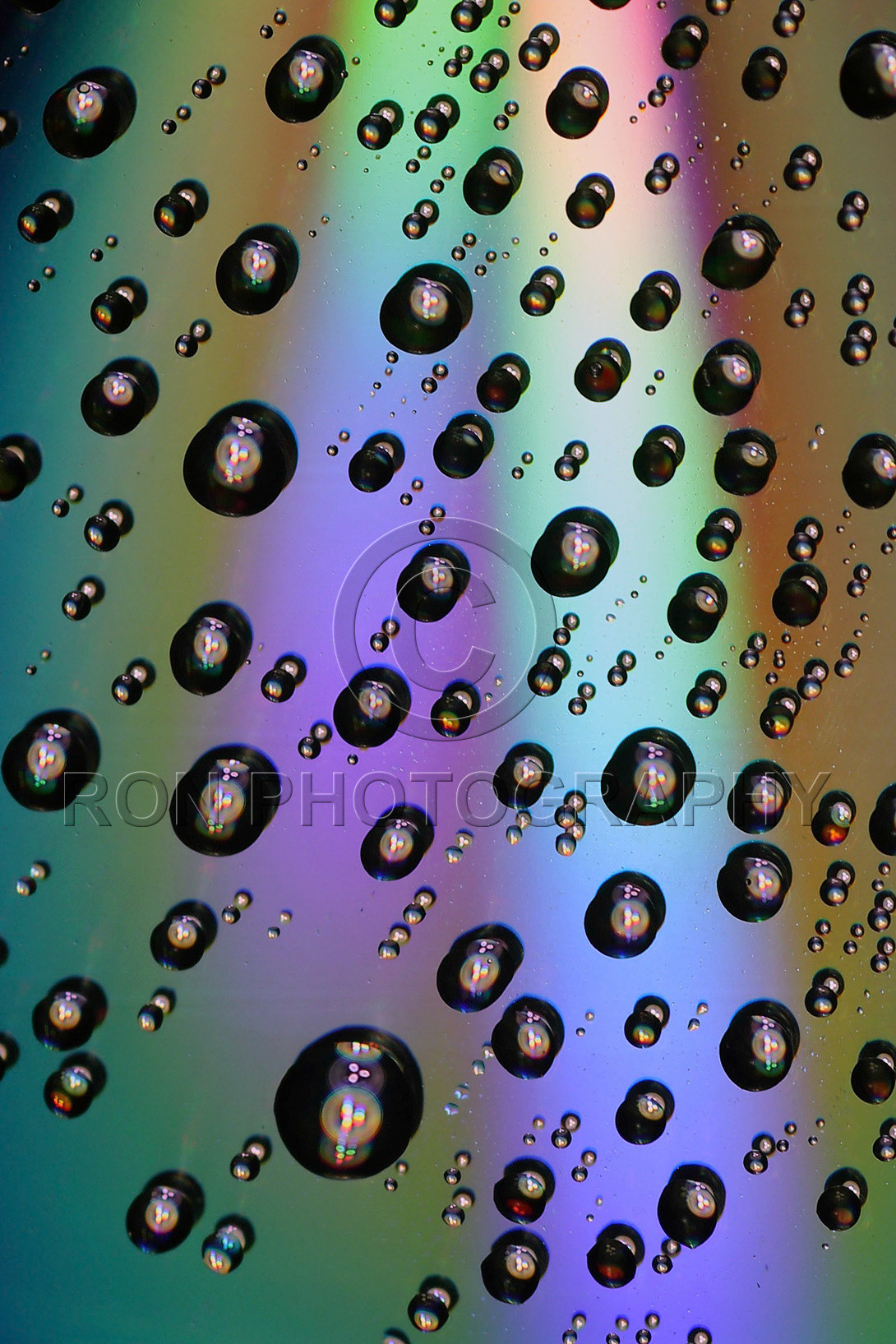 Abstract Water Droplets #9
