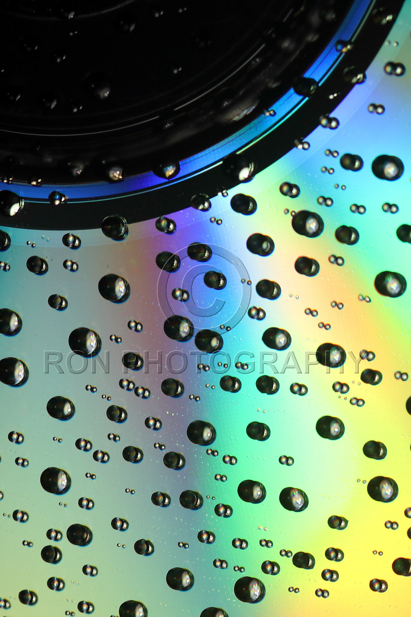 Abstract Water Droplets #17