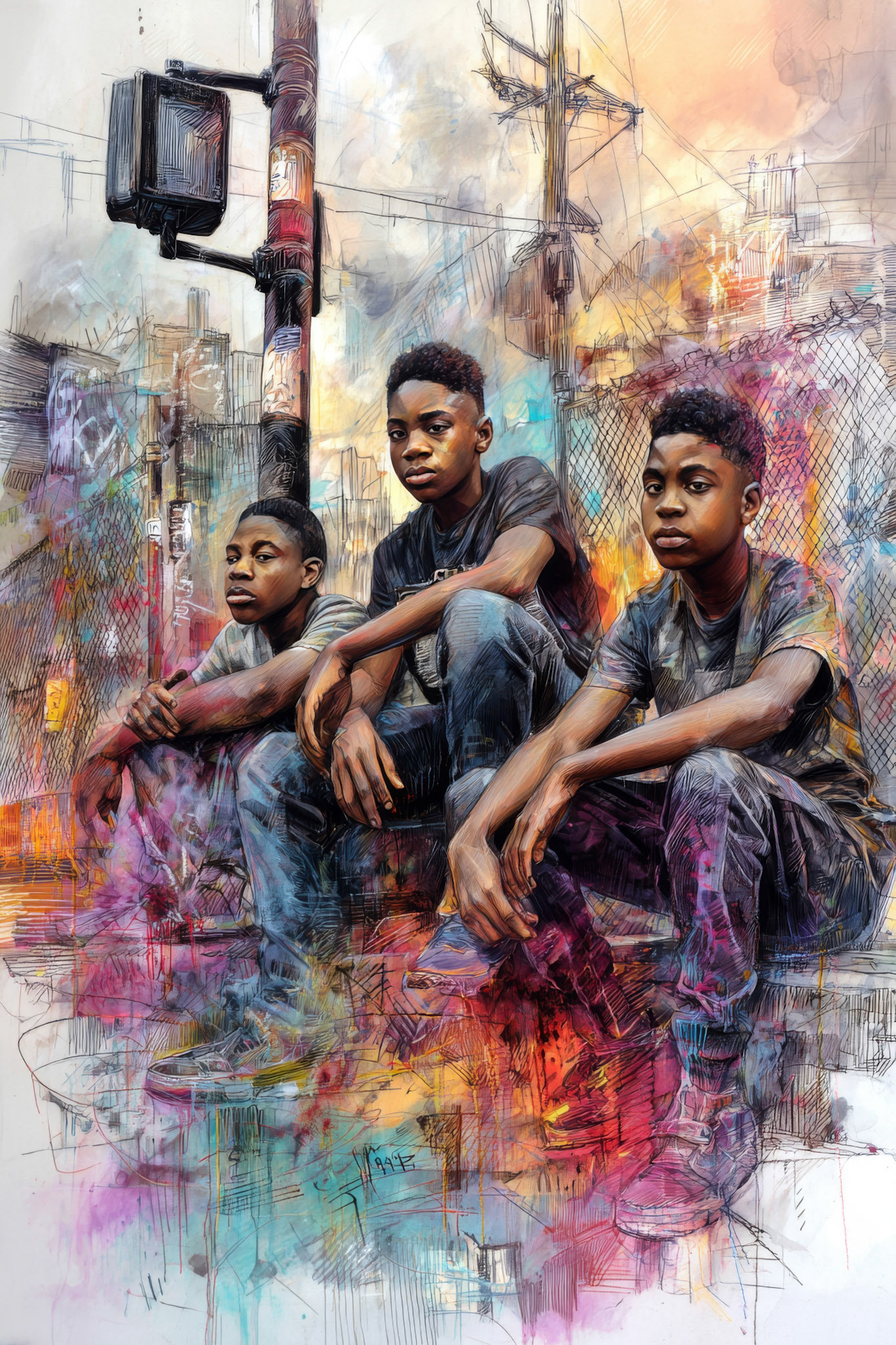 Chilling on the Block