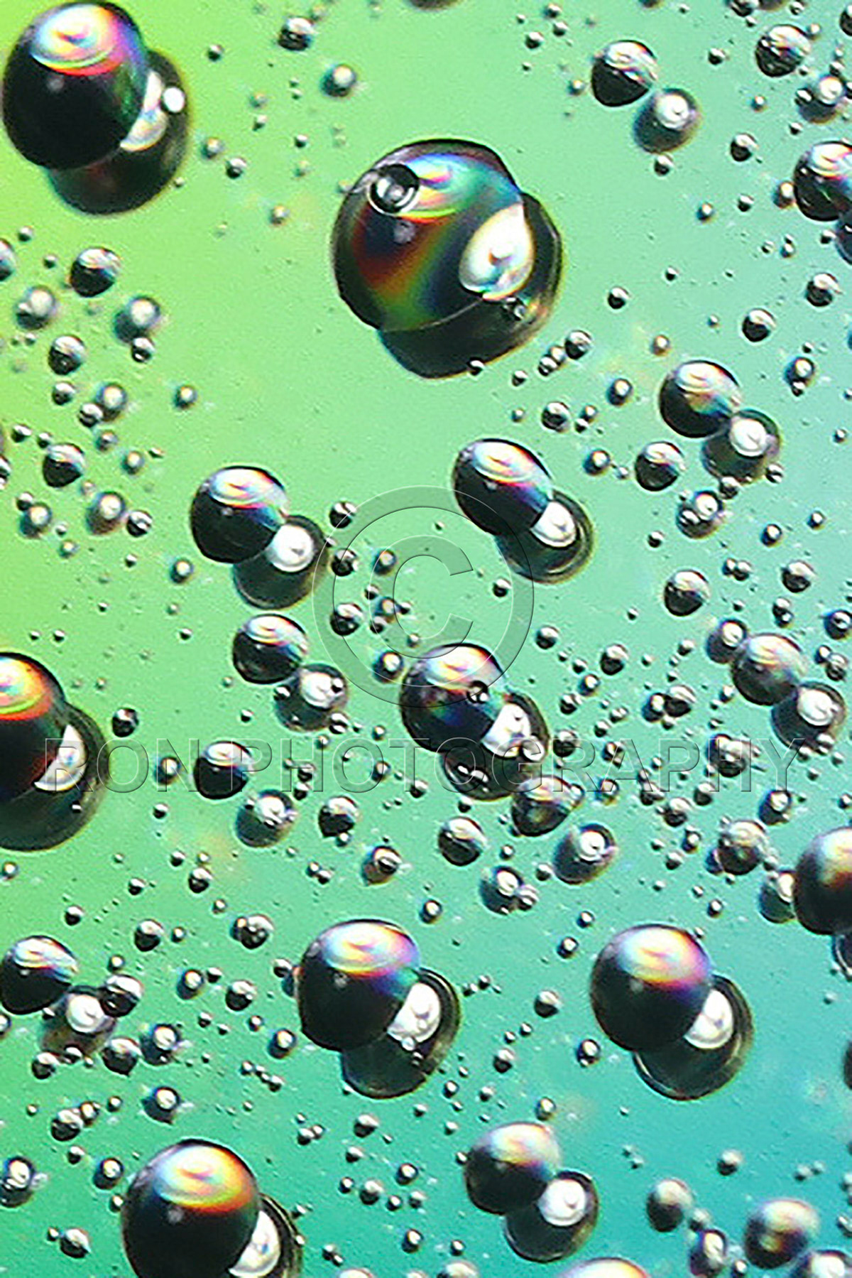 Abstract Water Droplets #6