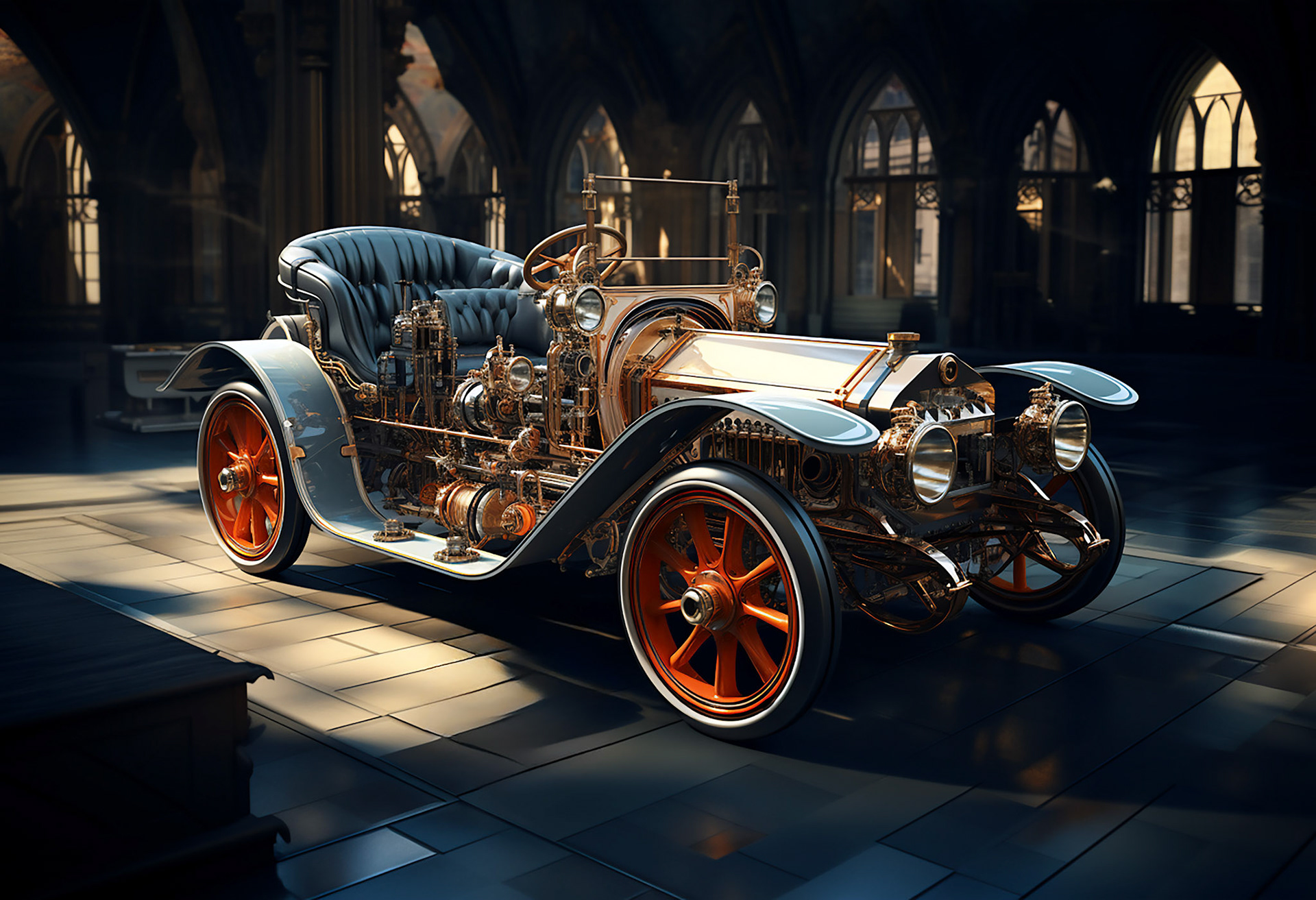 Diaphanous Automobile #4