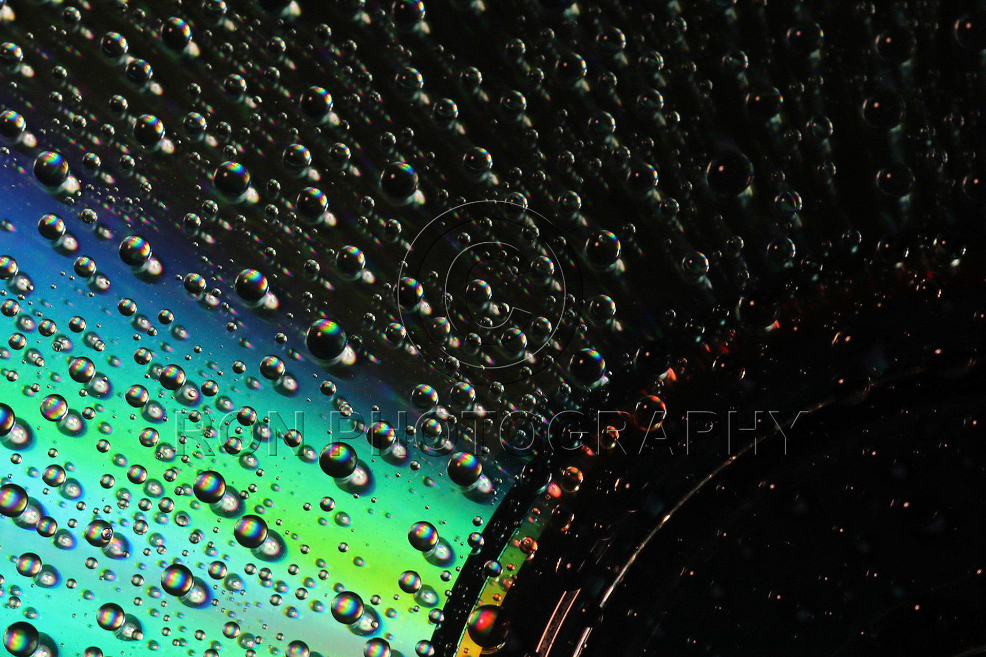 Abstract Water Droplets #38