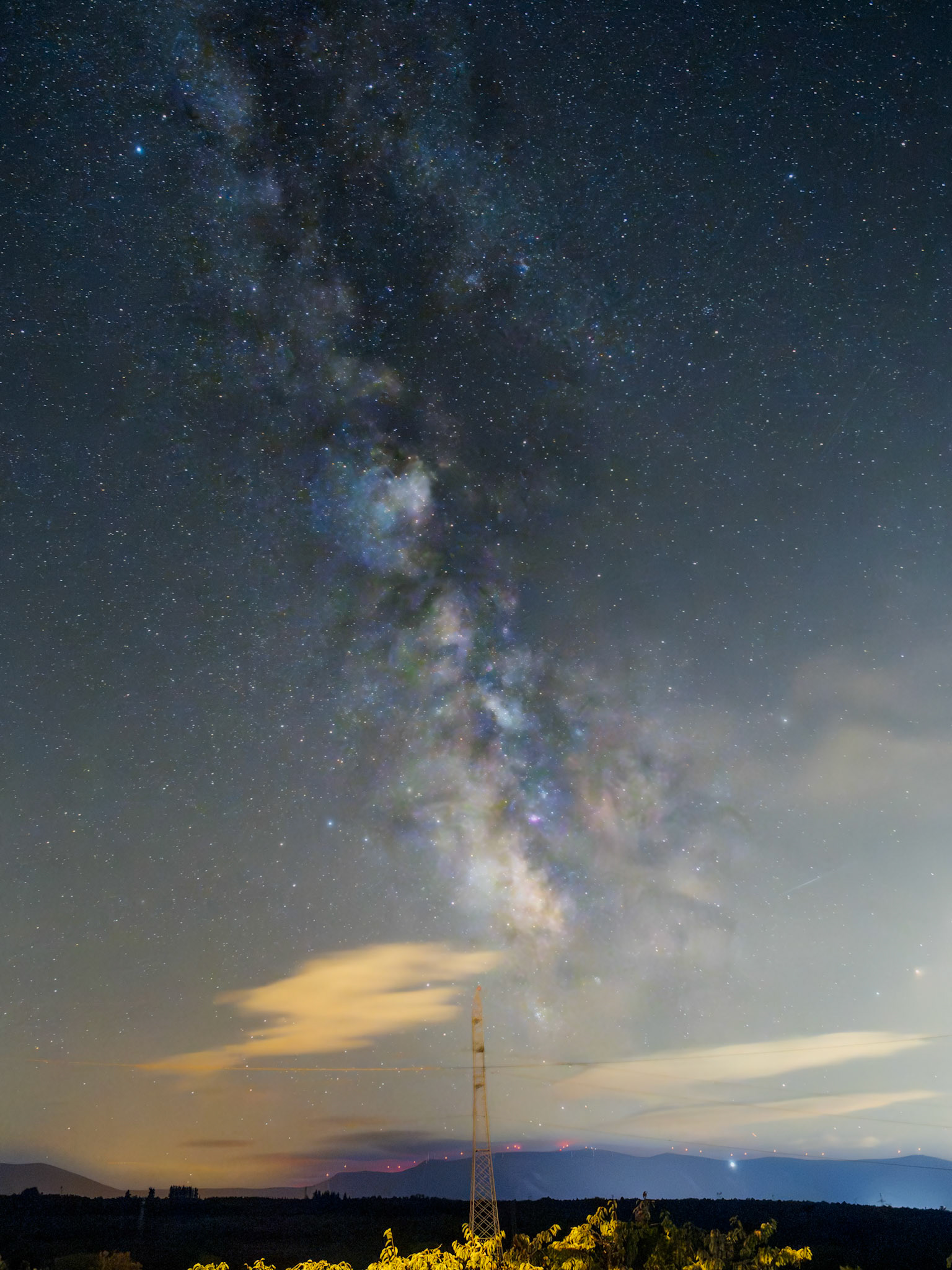 Noche estrellada en El Valle