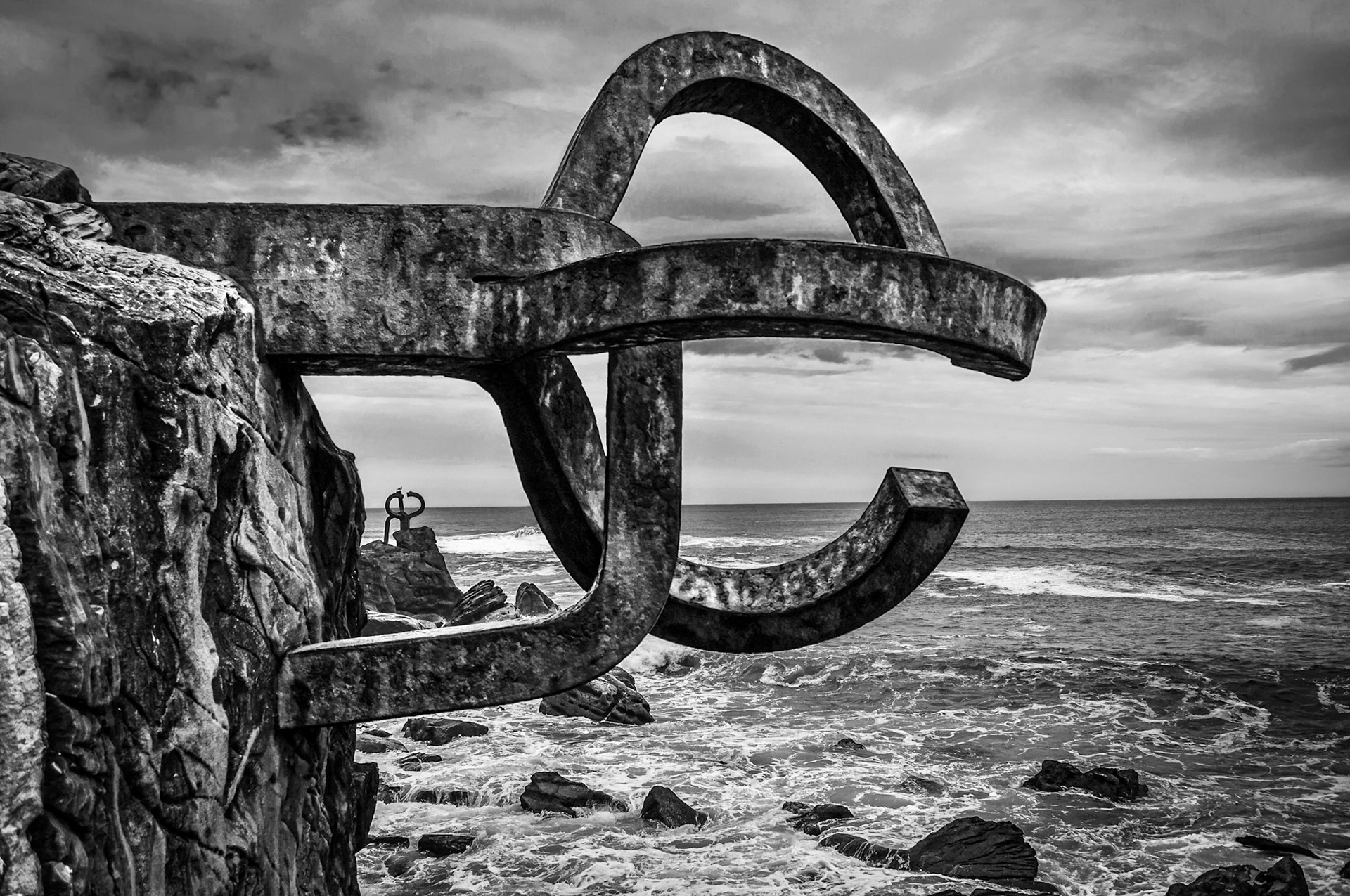 Peine de los vientos. San Sebastián