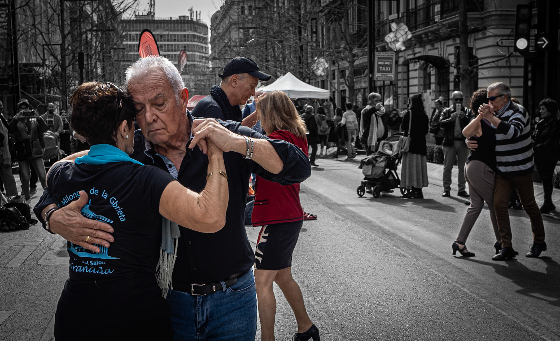 Tango en la Gran Vía de Granada