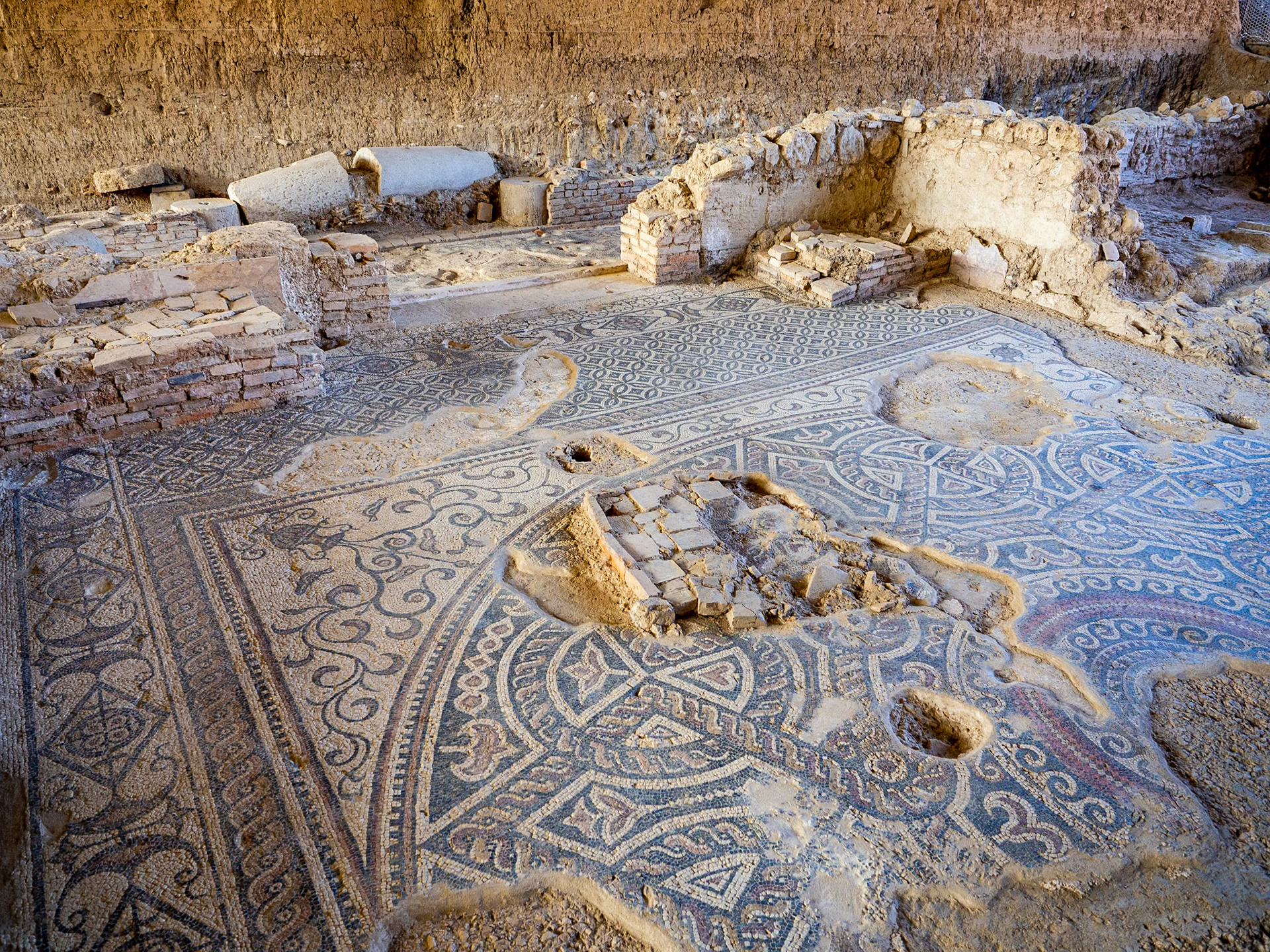 Villa Romana de Salar. Triclinio