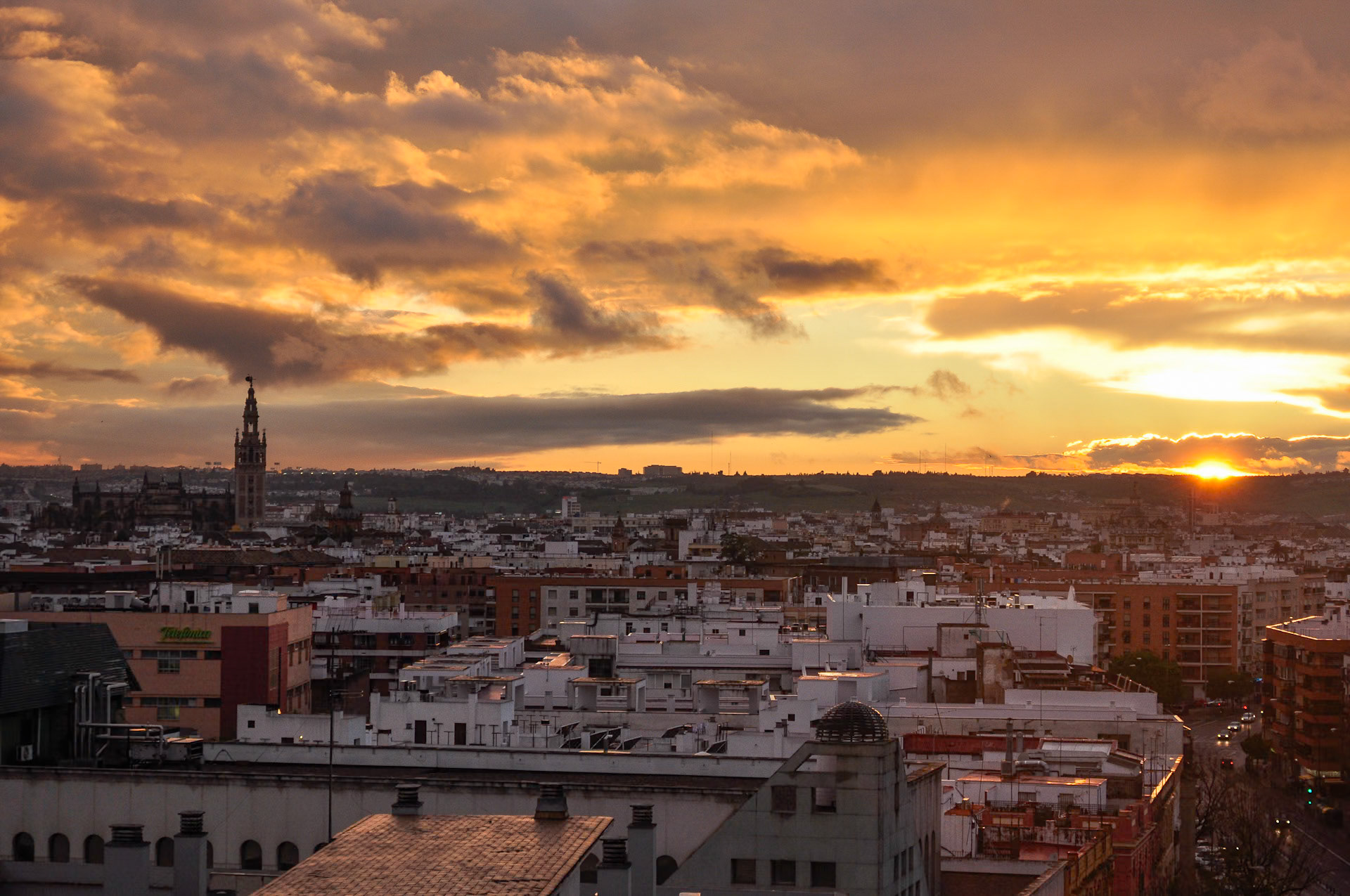 Atardecer en Sevilla