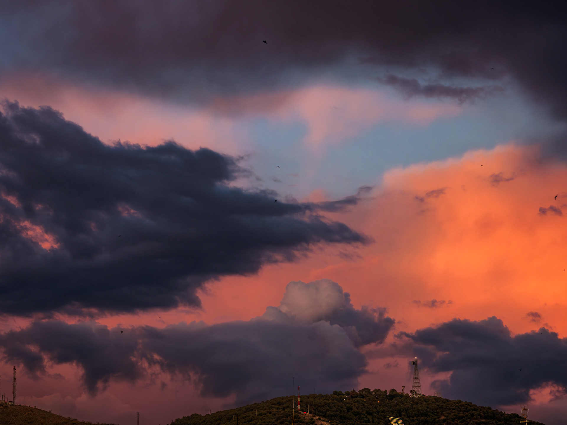 Nubes en Granada