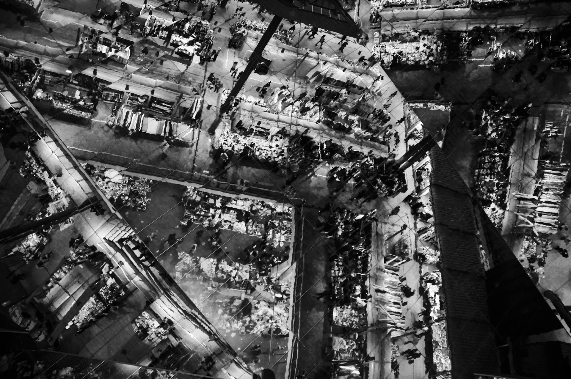 Techo del Mercat dels Encants. Barcelona