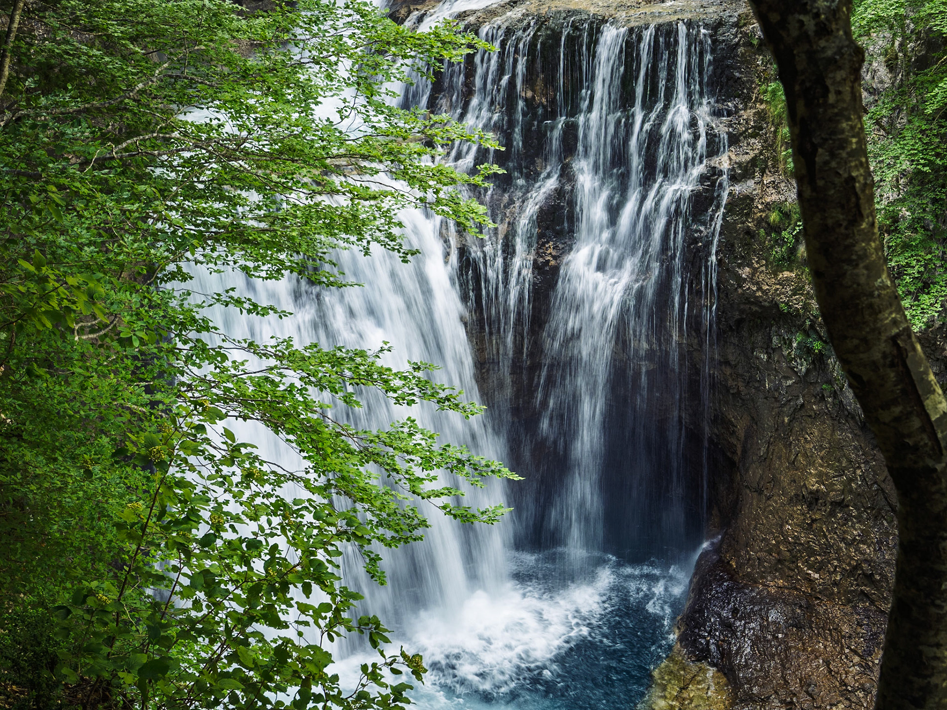 Cascada del Estrecho