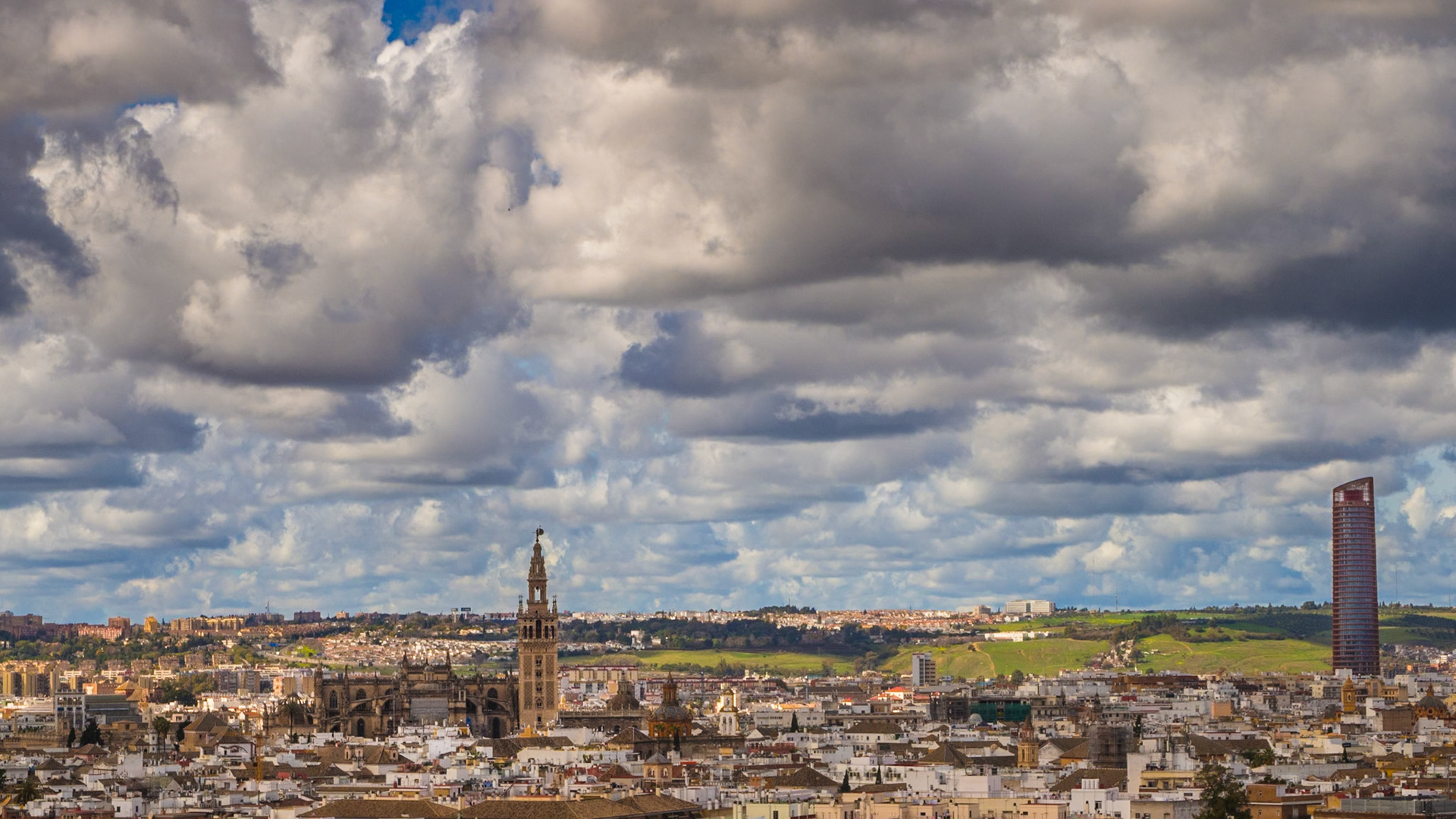 Nubes en Sevilla