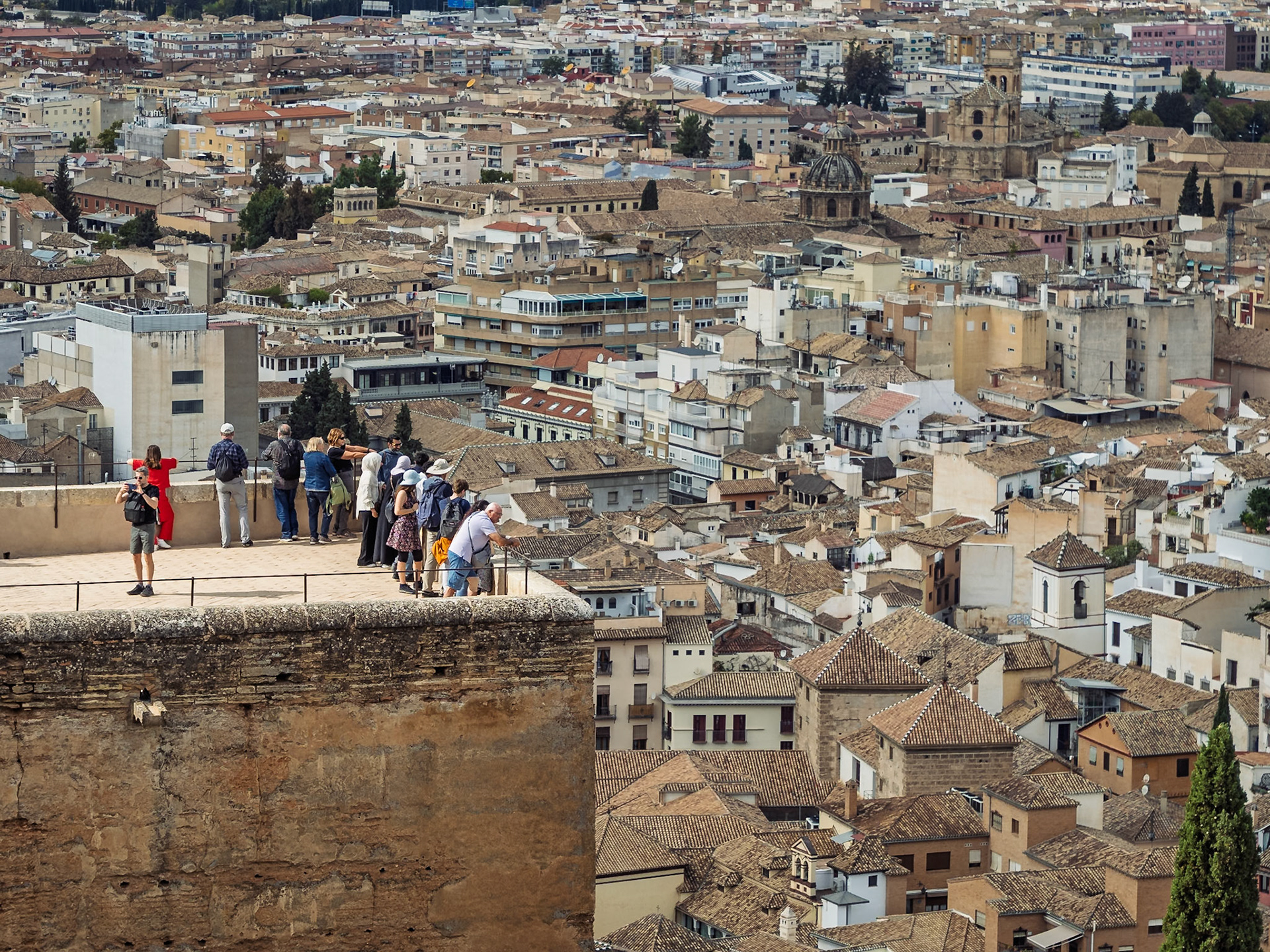 En la Torre del Homenaje