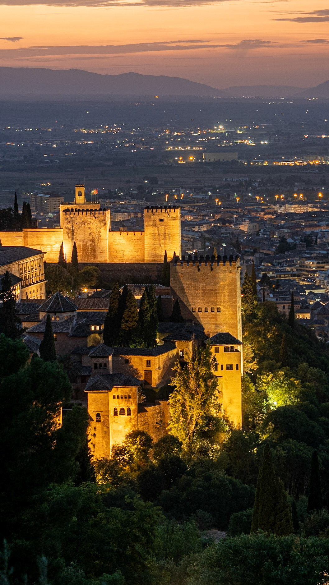 Alhambra desde la Silla del Moro