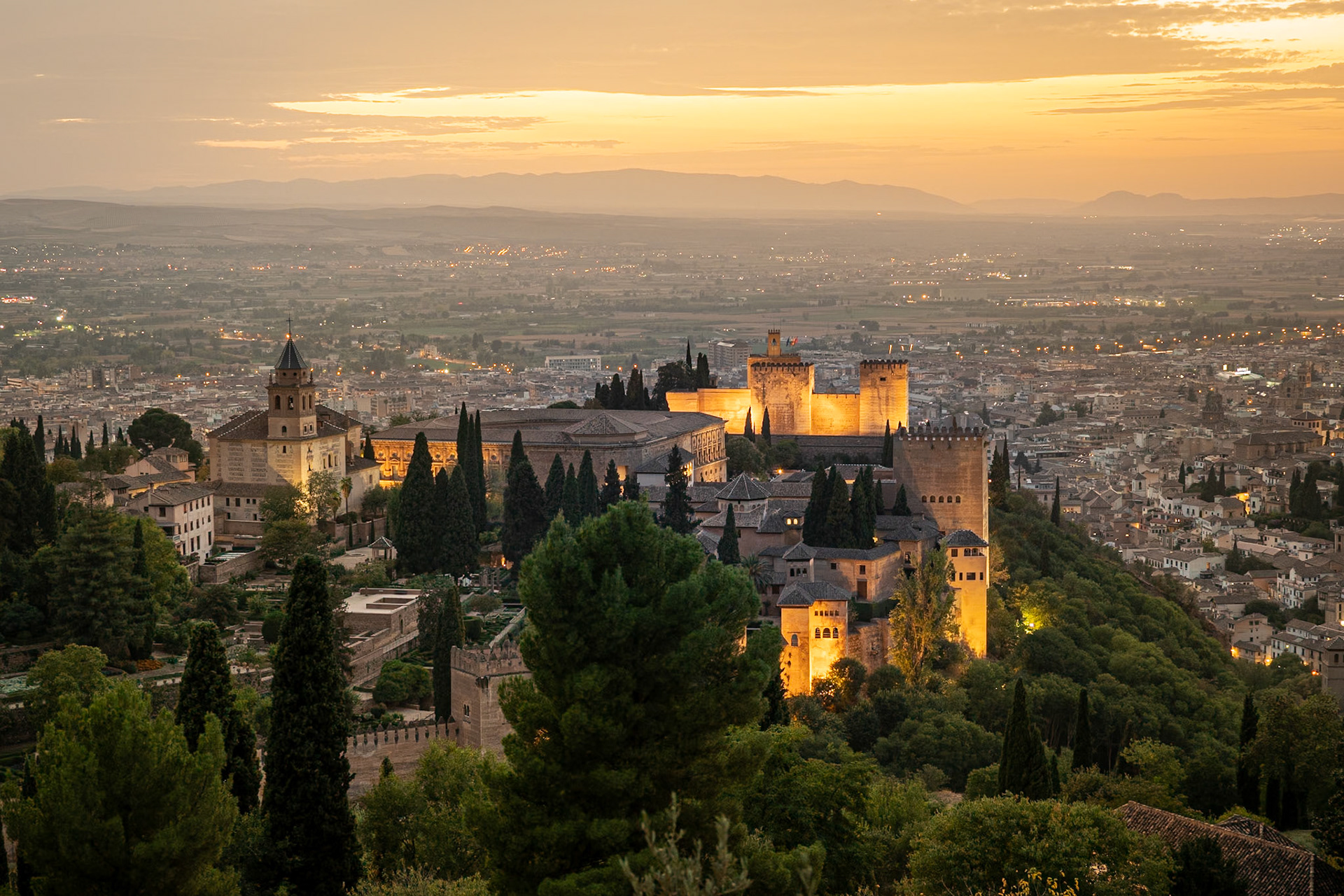 Alhambra desde la Silla del Moro