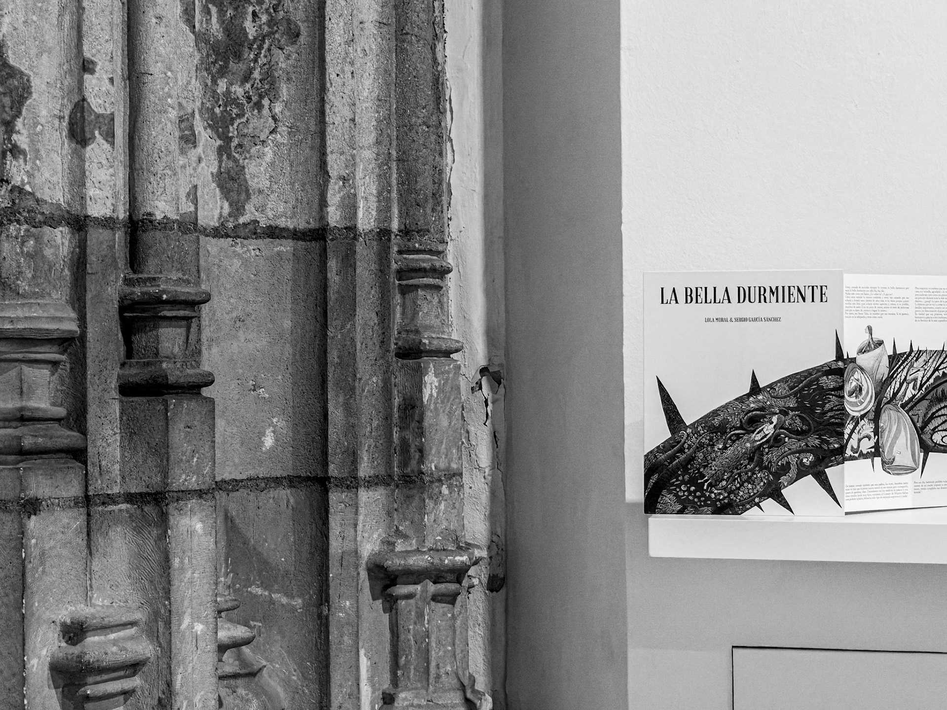 Santiago García y Lola Moral en el Pabellón Real. Granada