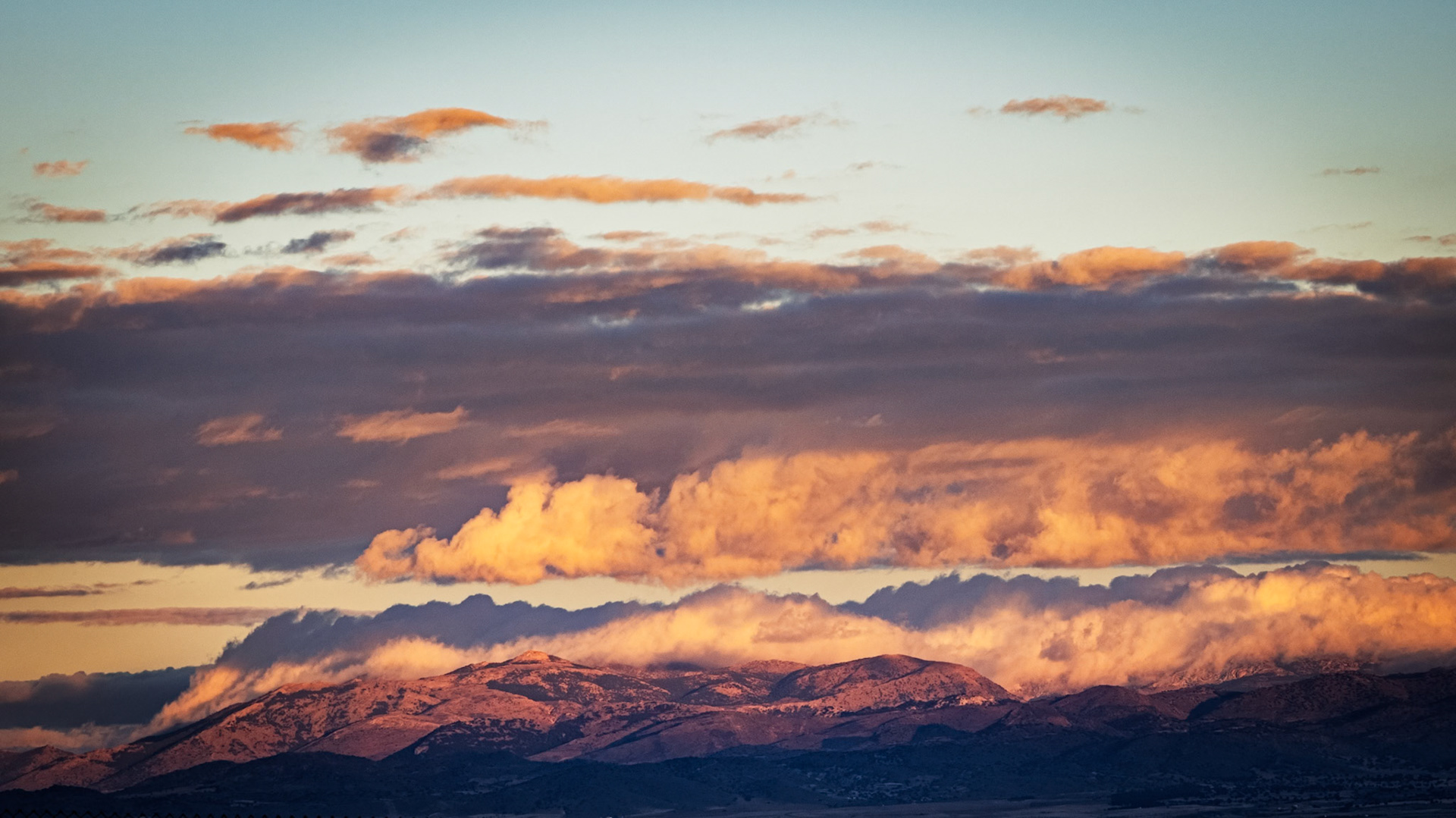 Sierra de Baza desde los llanos de Diezma