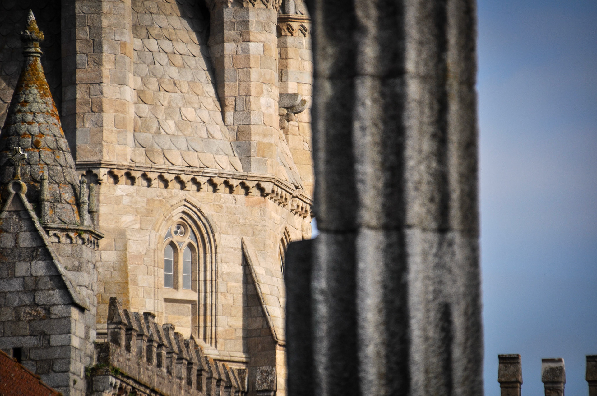 Tempo de Diana y Catedral. Évora. Portugal