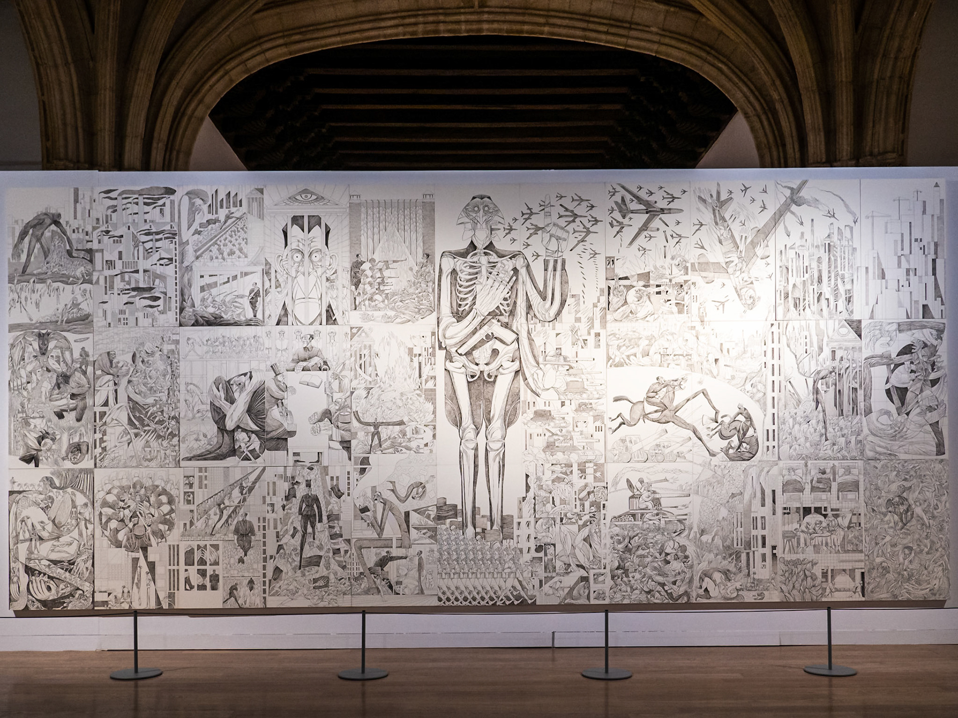 Santiago García y Lola Moral en el Pabellón Real. Granada