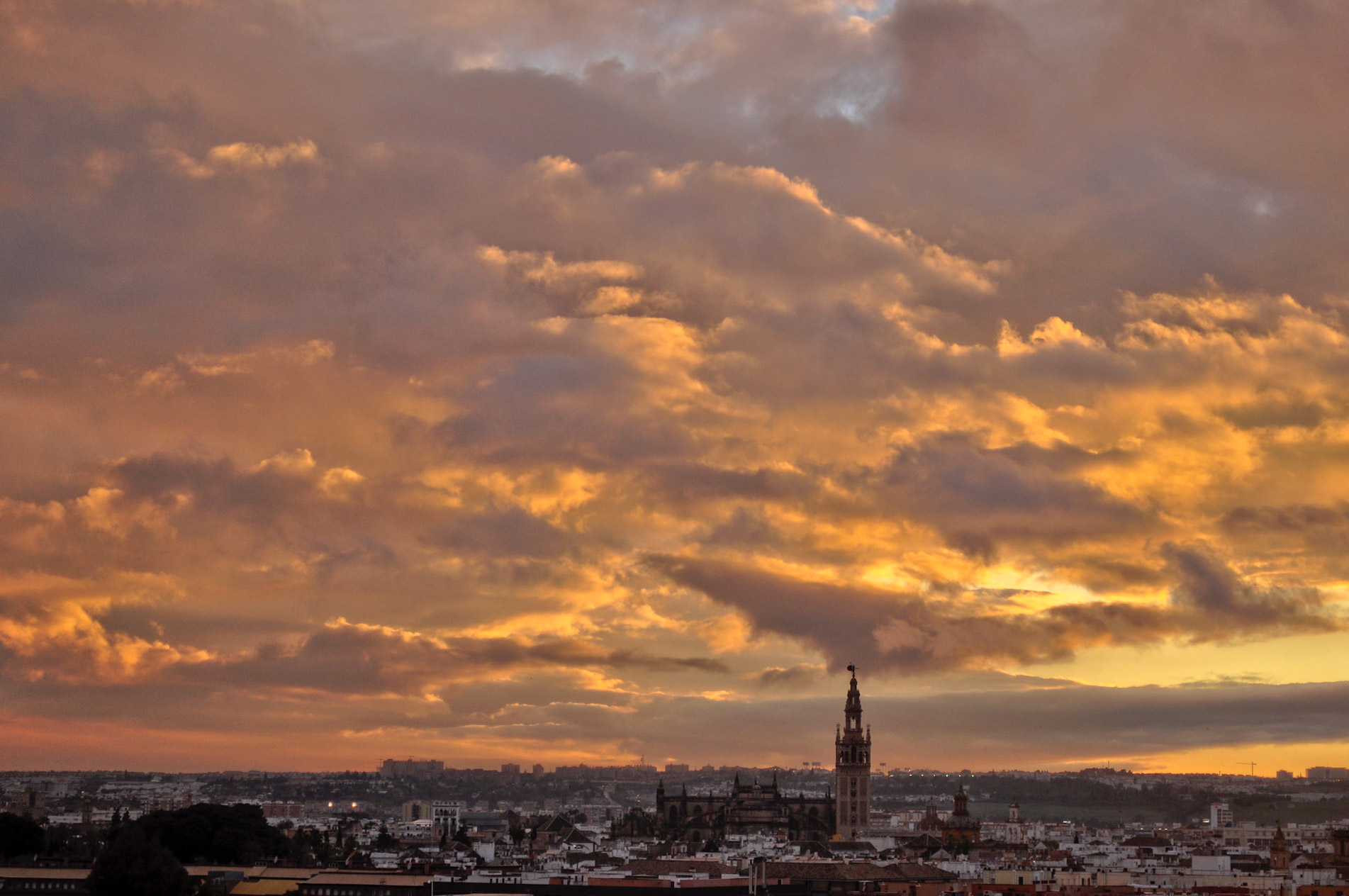 Atardecer en Sevilla