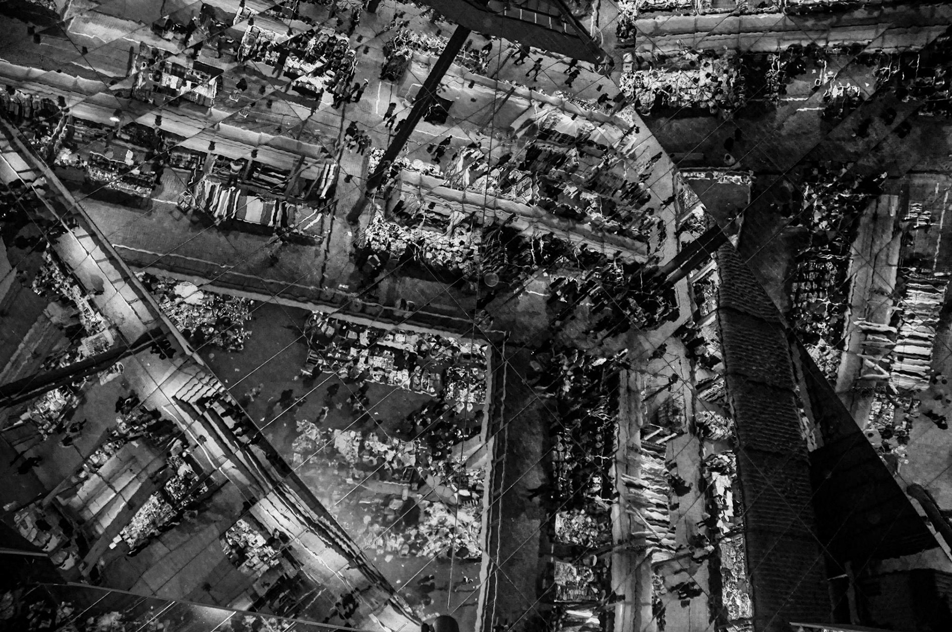 Techo del Mercat dels Encants. Barcelona