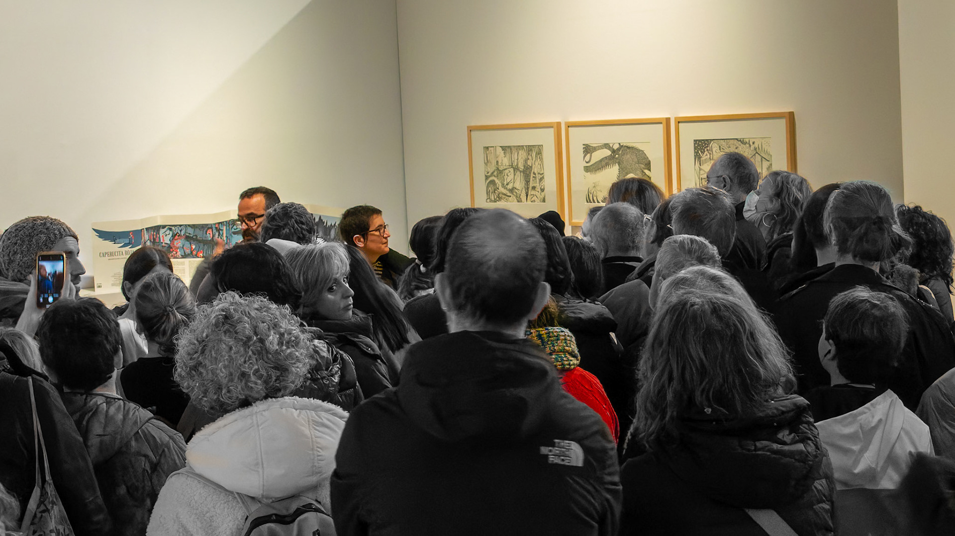 Santiago García y Lola Moral en el Pabellón Real. Granada