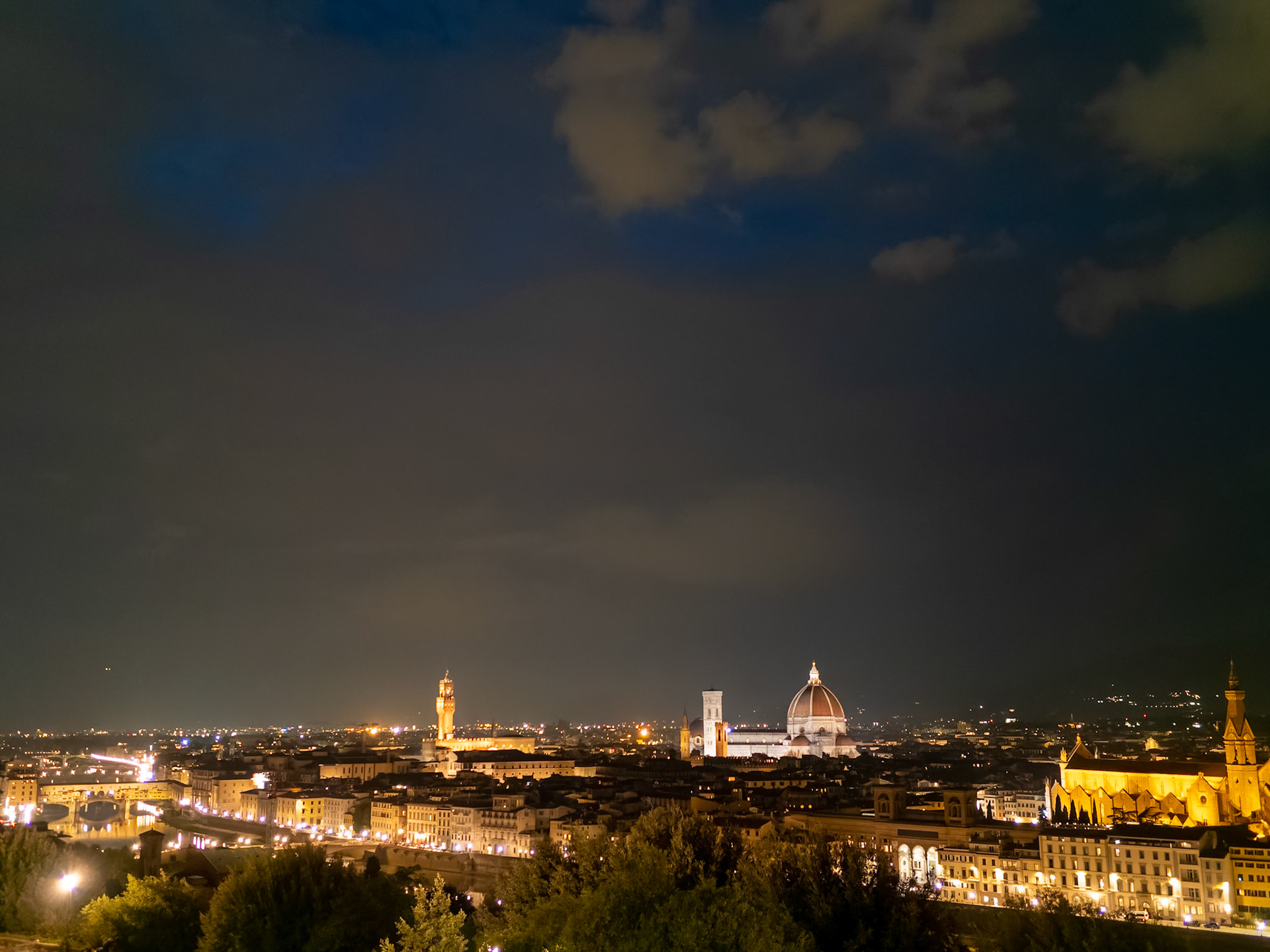 Florencia desde Plaza Michelangelo