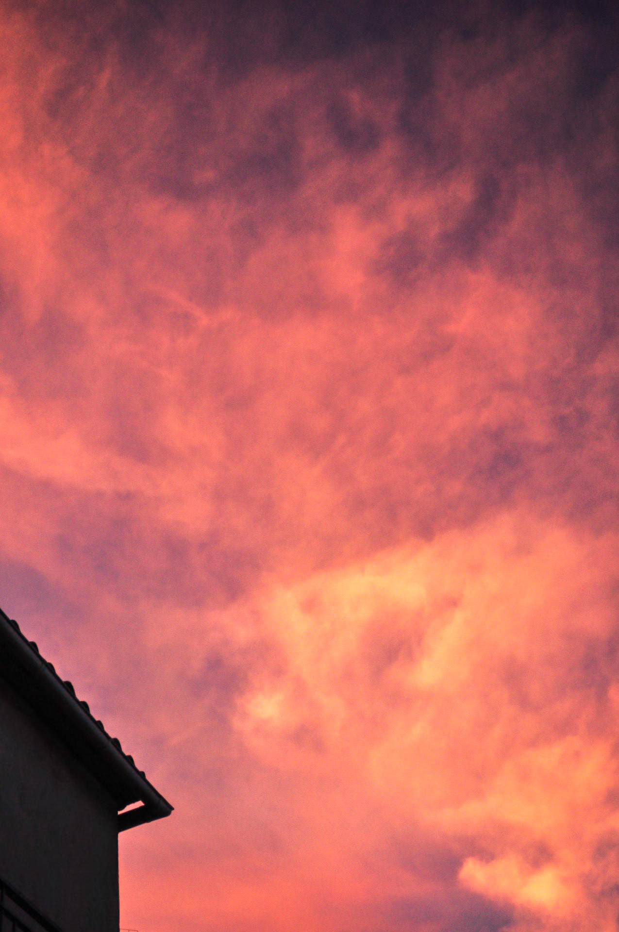 Atardecer en Huelma. Jaén