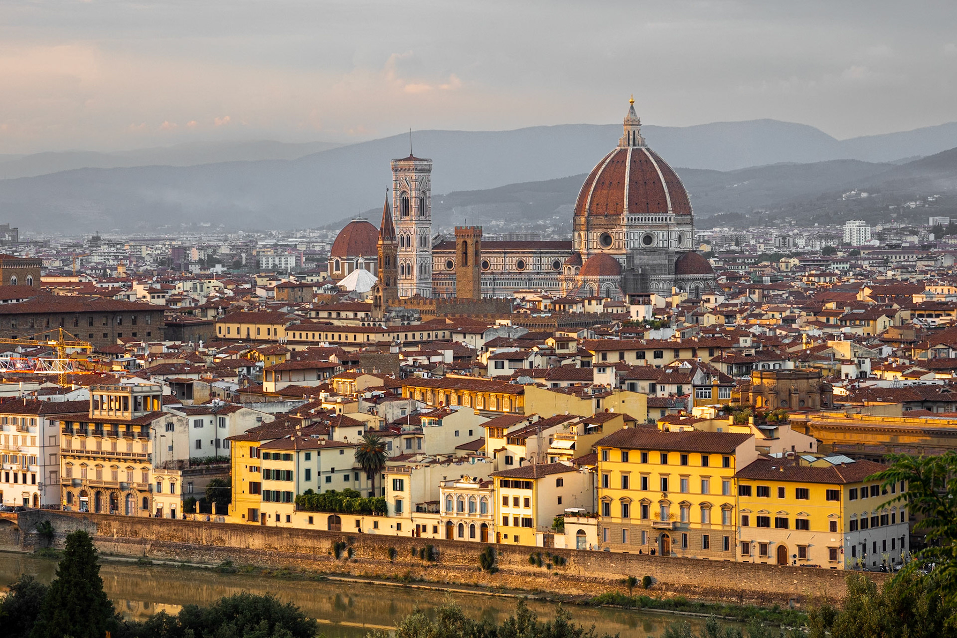 Florencia desde Plaza Michelangelo