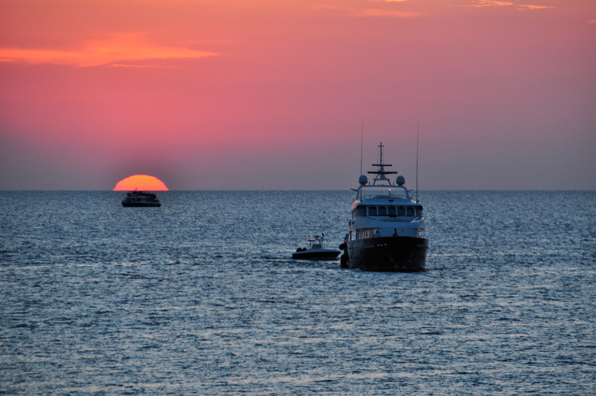 Atardecer en San Antonio. Ibiza