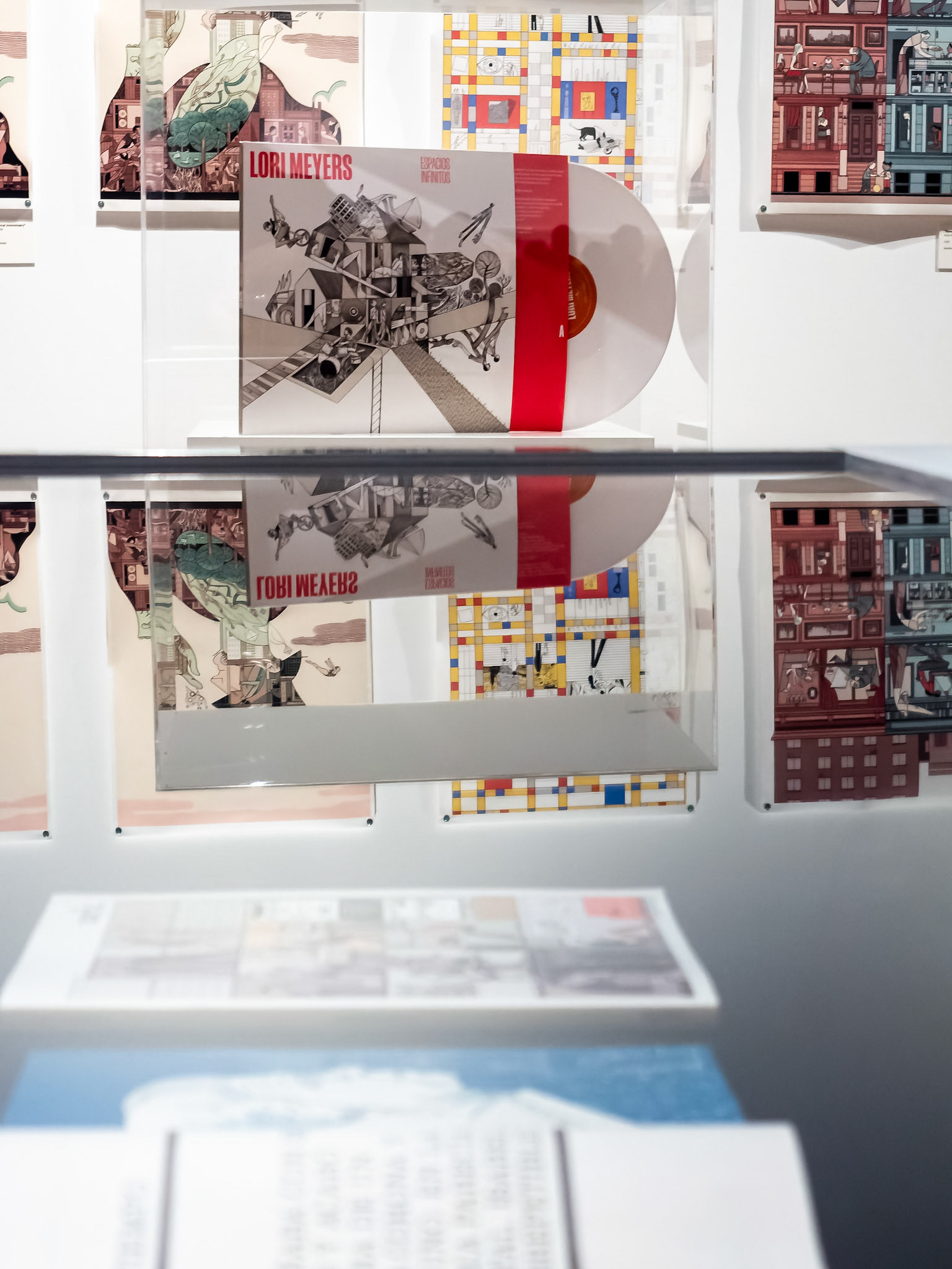 Santiago García y Lola Moral en el Pabellón Real. Granada