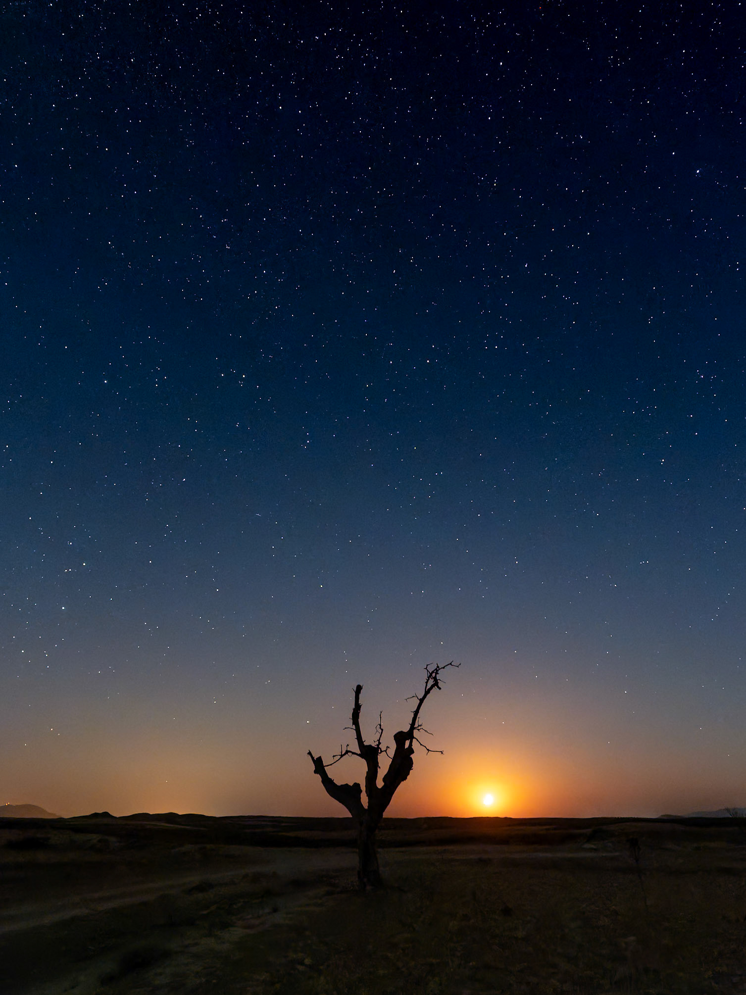 Luna en Galera. Granada