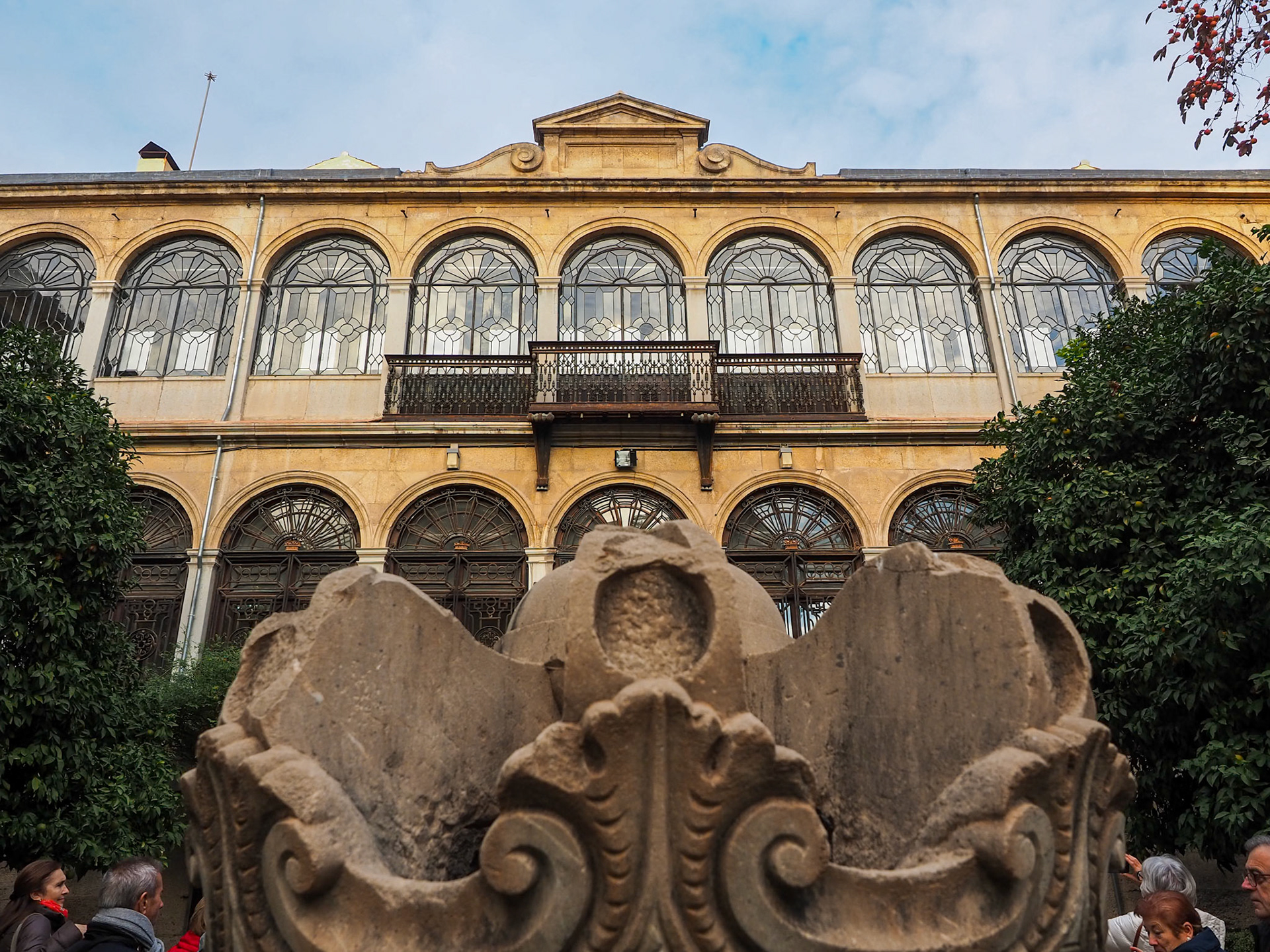 Palacio de las Columnas. Granada.
