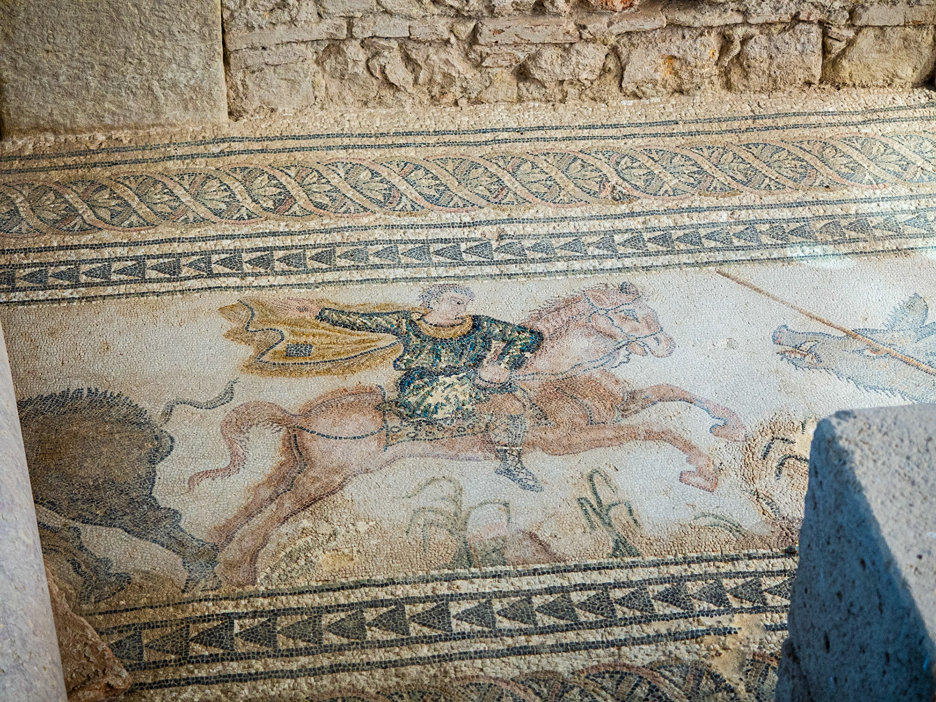 Pasillo occidental. Cacería de jabalíes