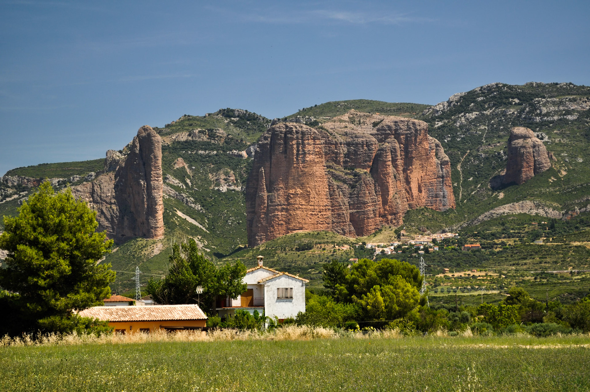 Mallos de Agüero. Huesca