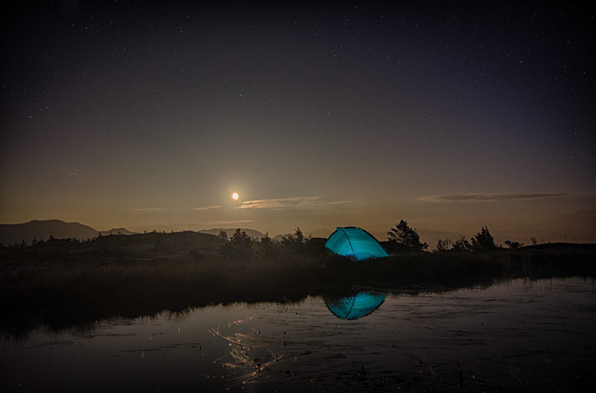 Night at Bogafjellet