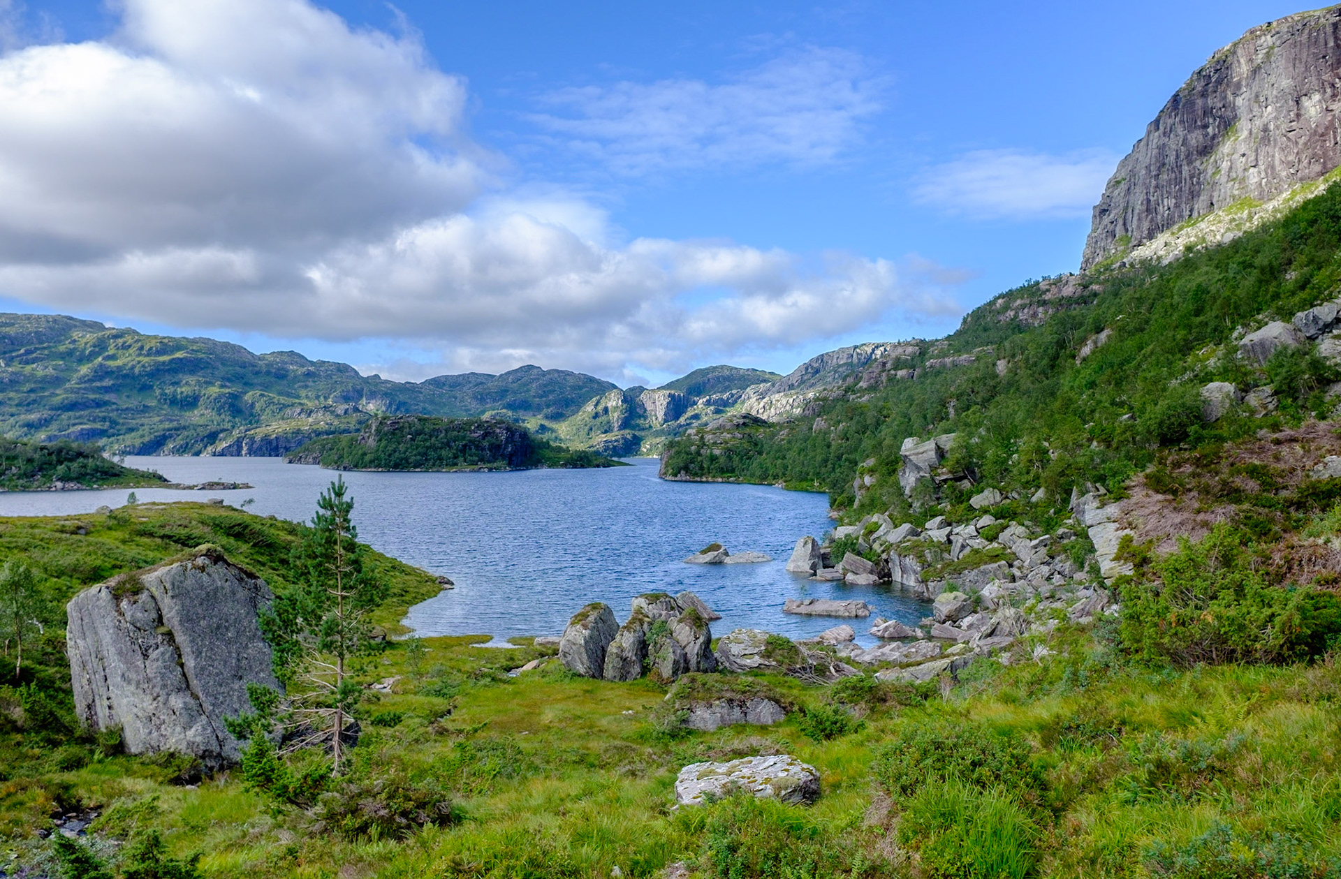 Botnavatnet, Fusa kommune