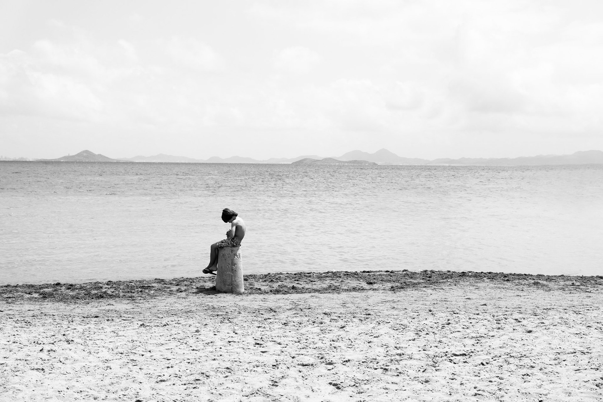 Boy on the beach