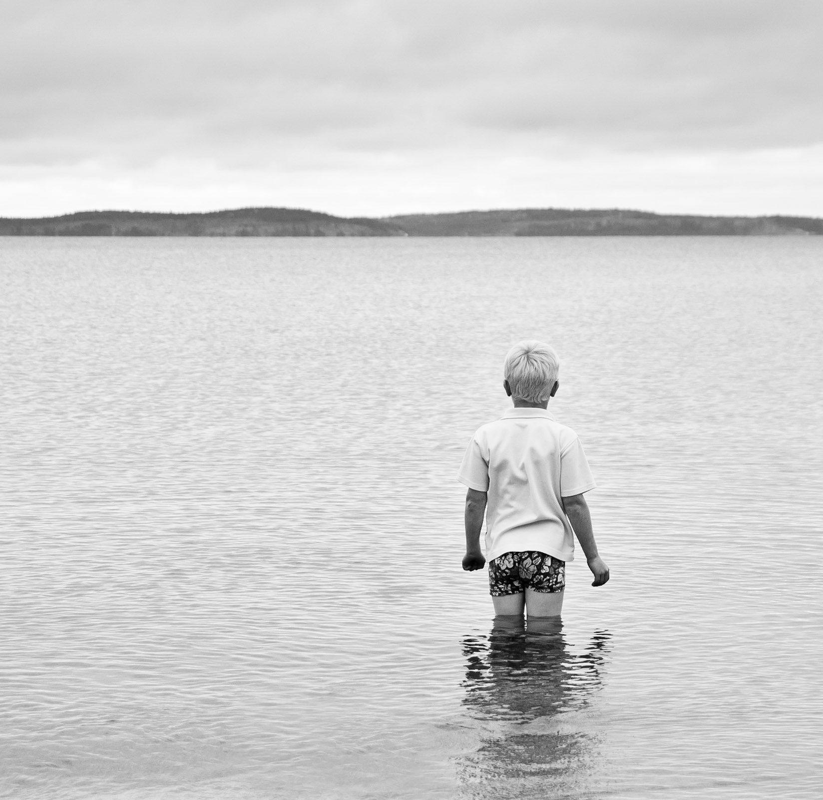 Boy and the sea