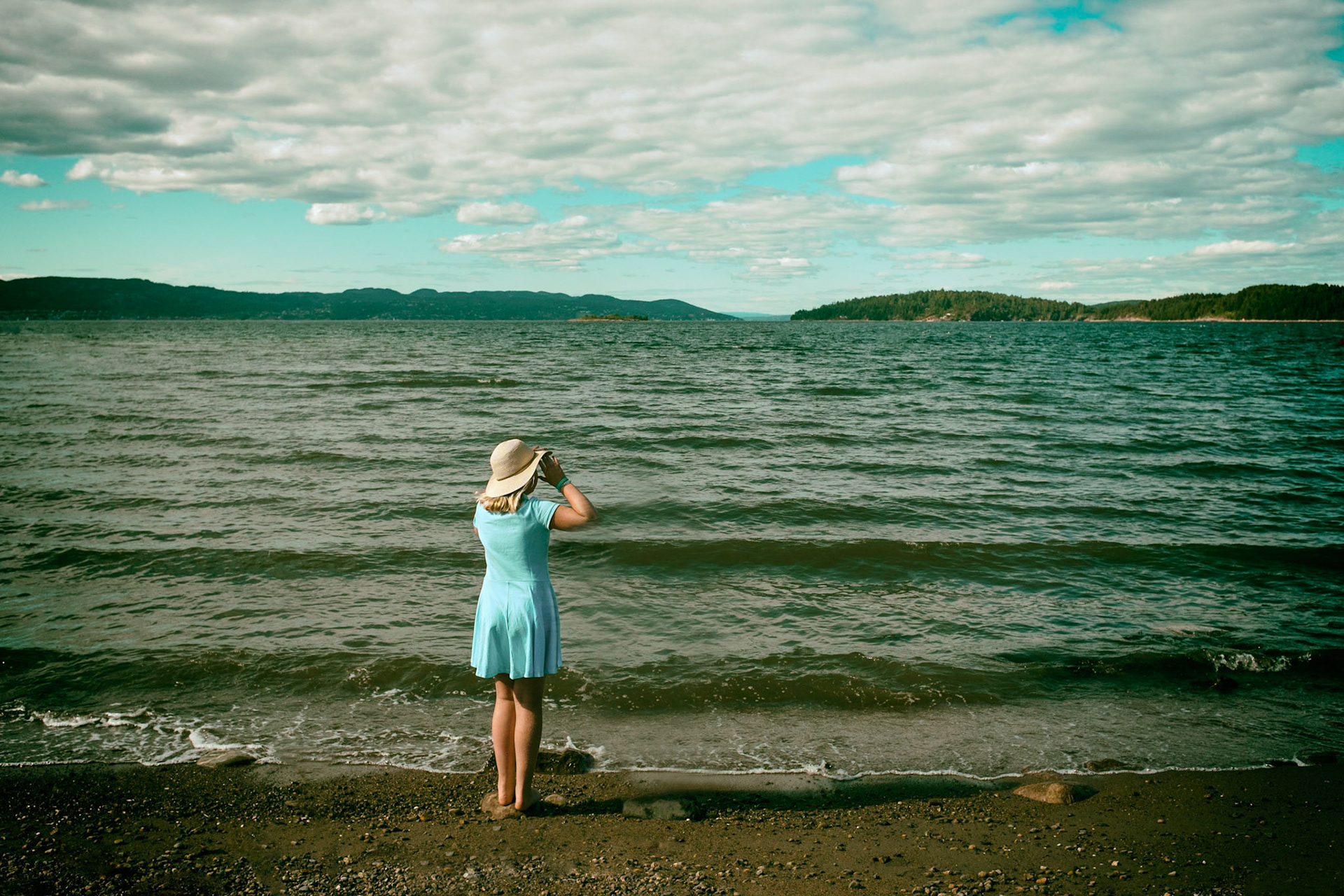 Girl on the beach