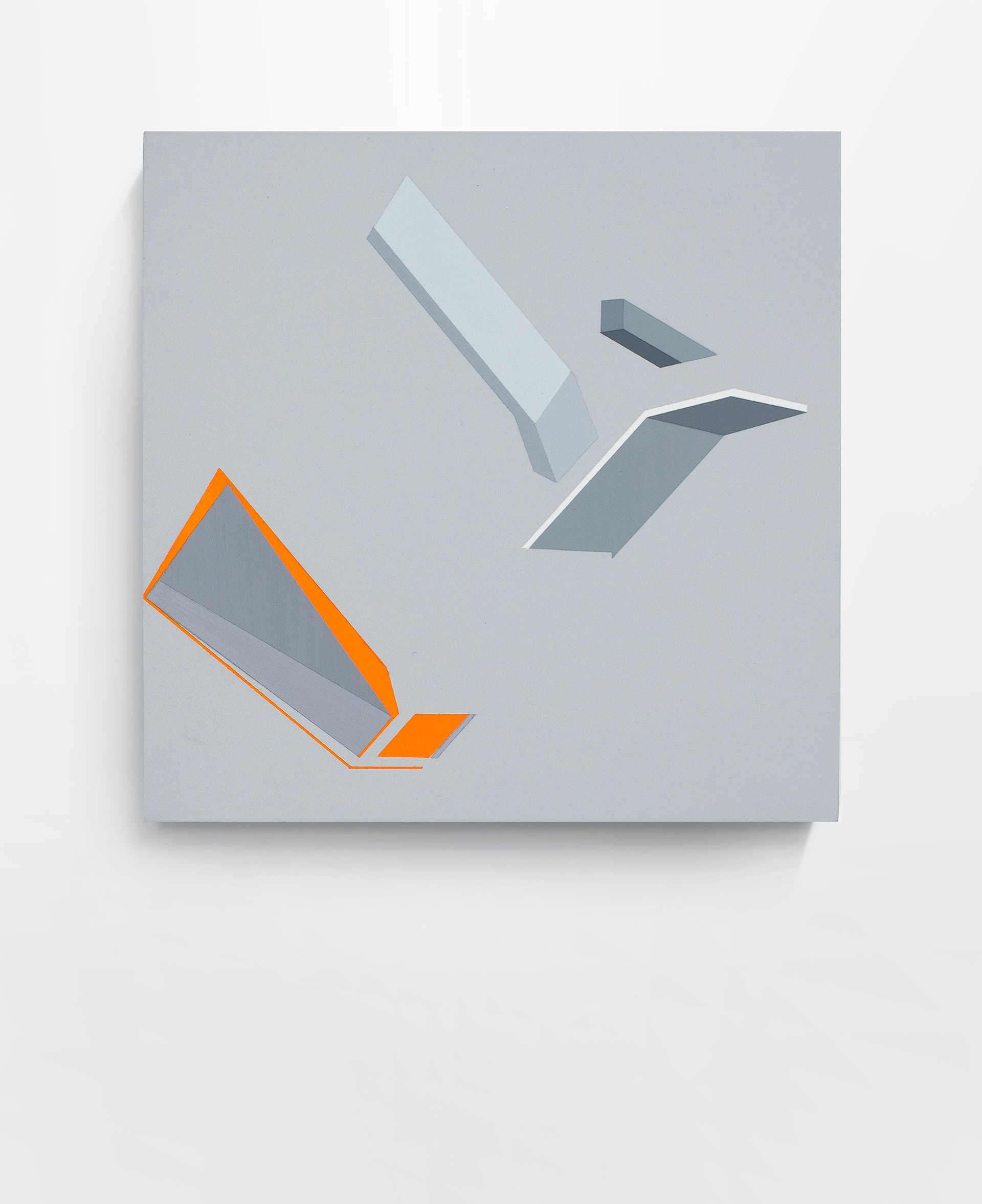 Olivia Turner and Rhona Taylor, Parallel III, acrylic on board, 20 x 20 cm, available