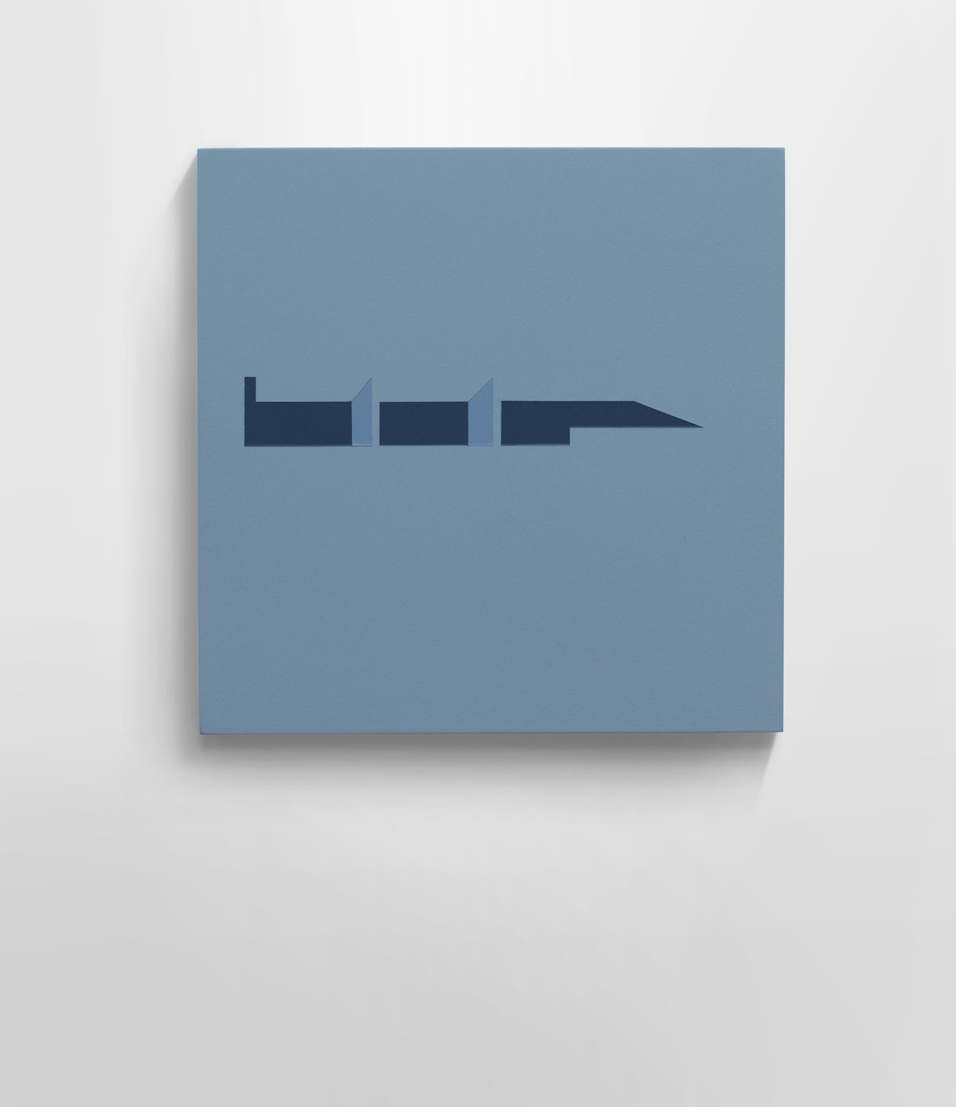 WC2Y 1AW, acrylic on board, 20 x 20 cm, private collection