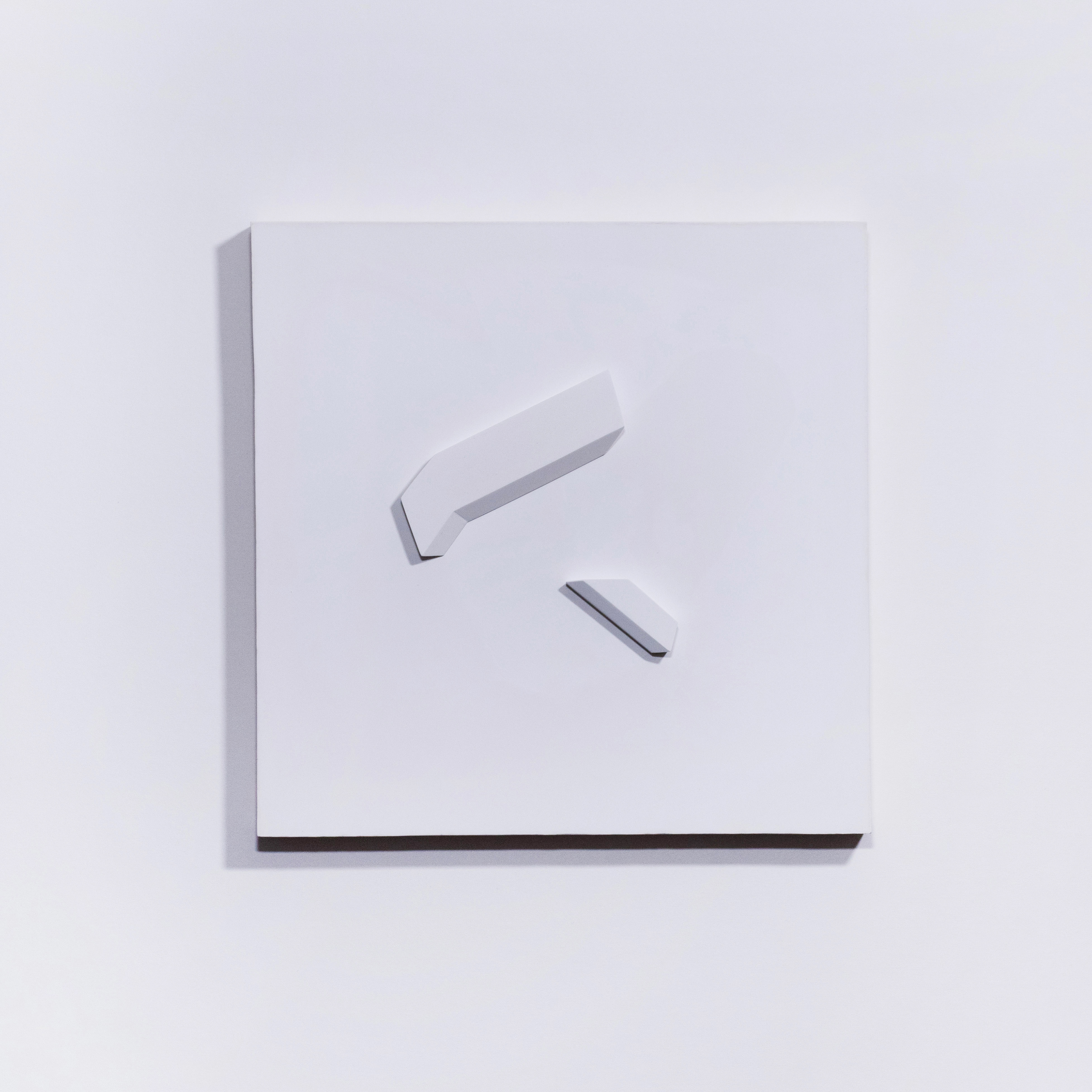 2DS, plaster, 26.5 x 26.5cm, available