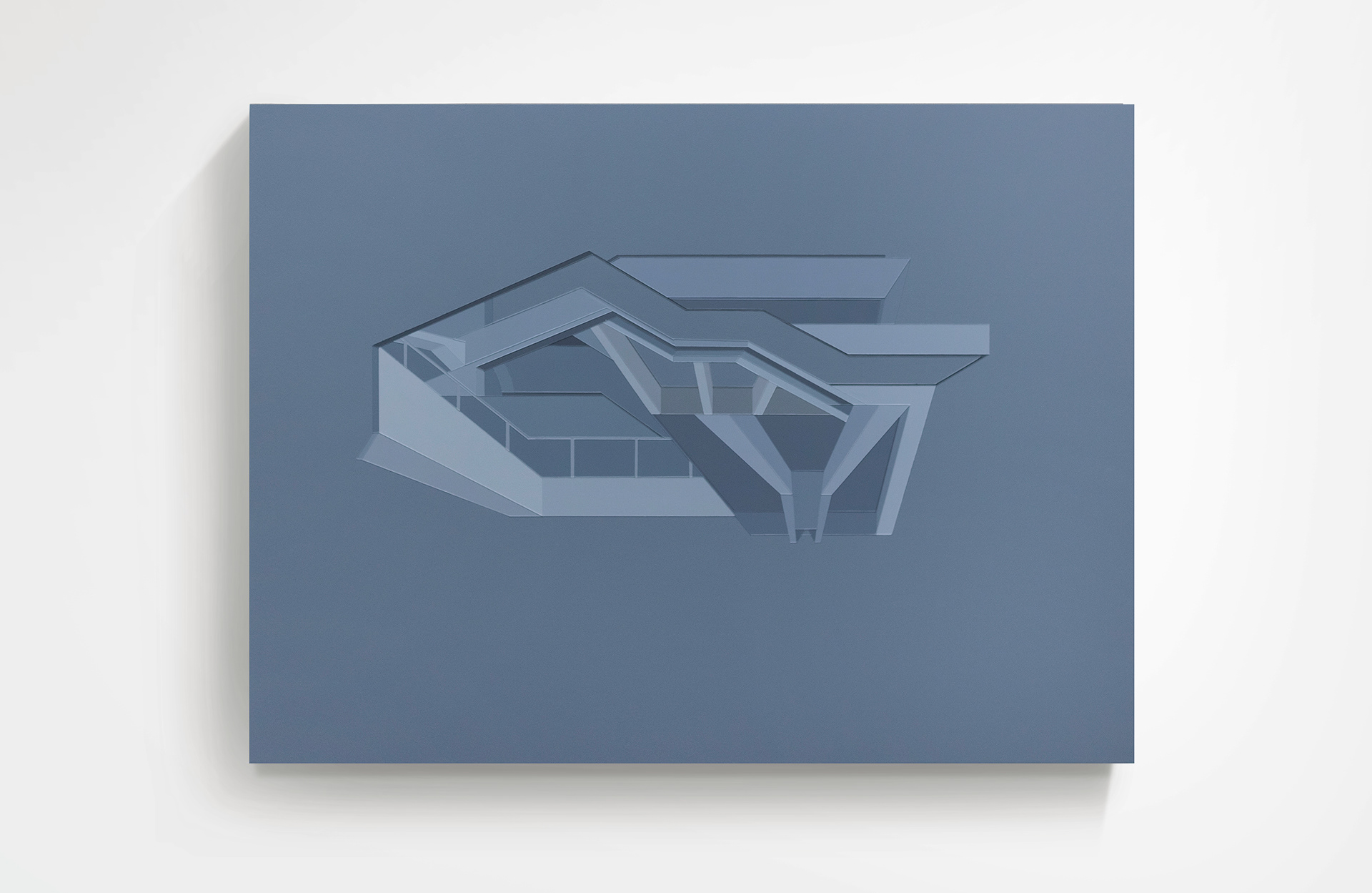 G82 1SP, acrylic on board, 45 x 60cm, private collection