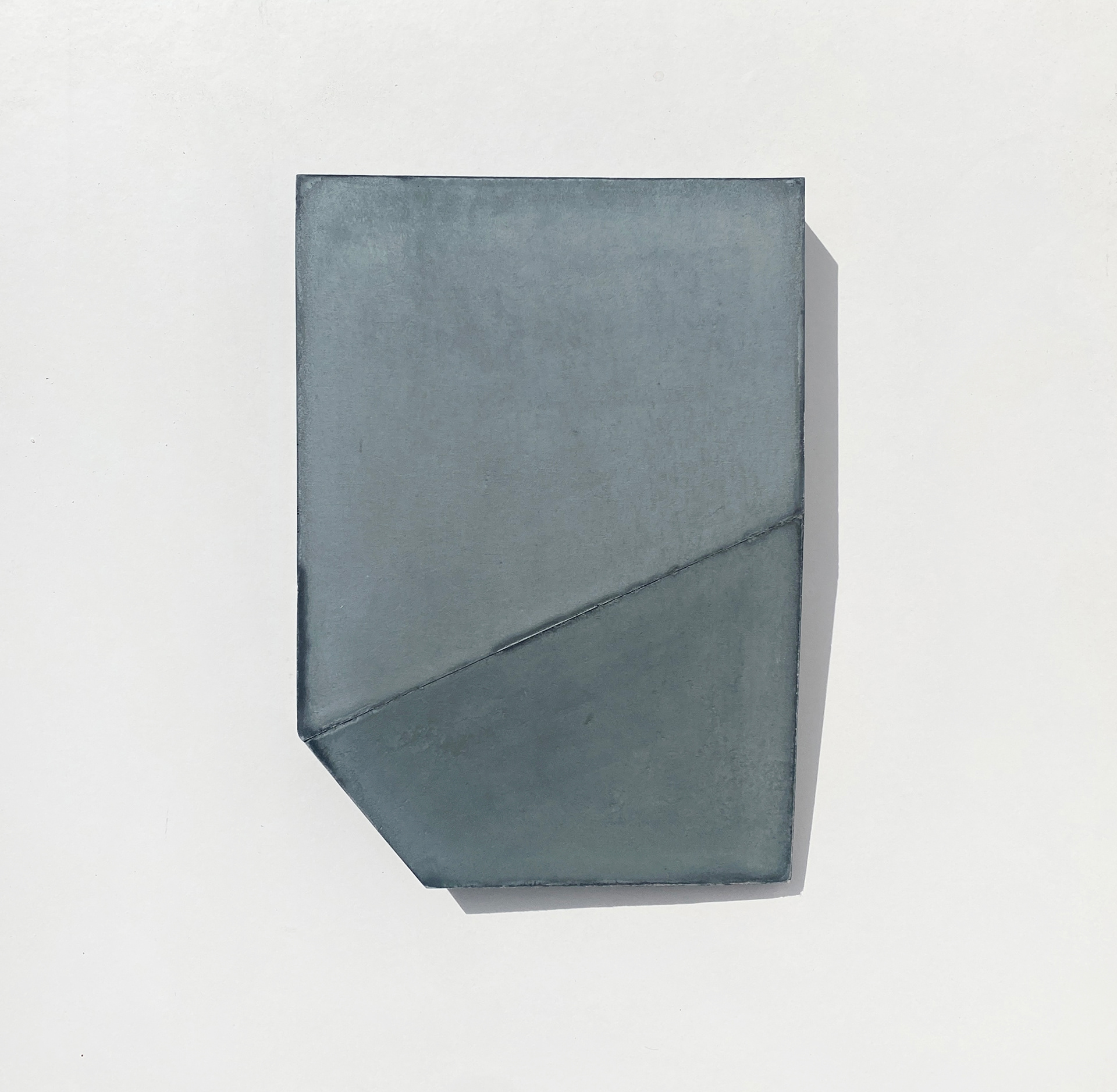 Untitled II, plaster, 23 x 16 cm, private collection