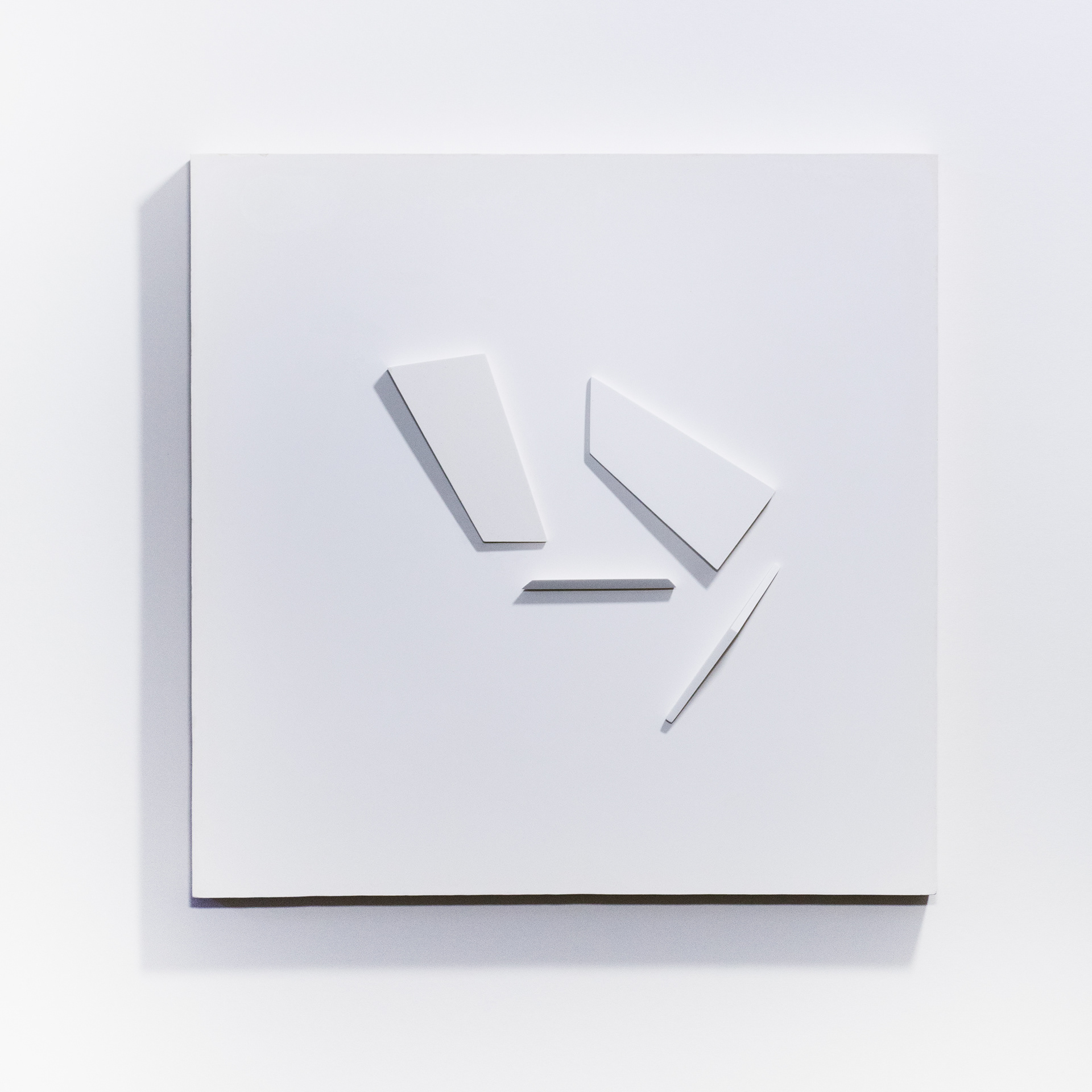 WC4H, plaster, 36.5 x 36.5 cm, private collection