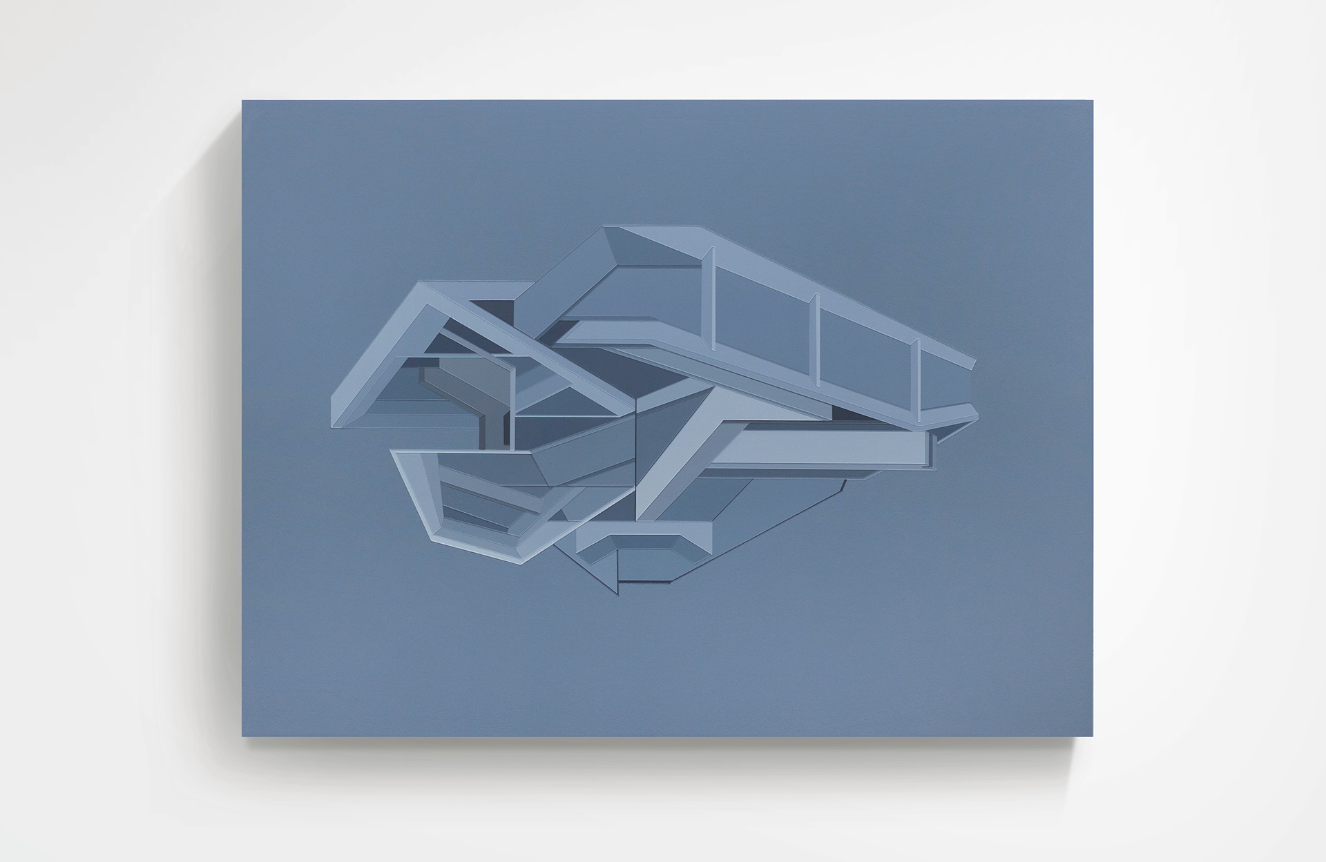 G82 2SP, acrylic on board, 45 x 60 cm, private collection
